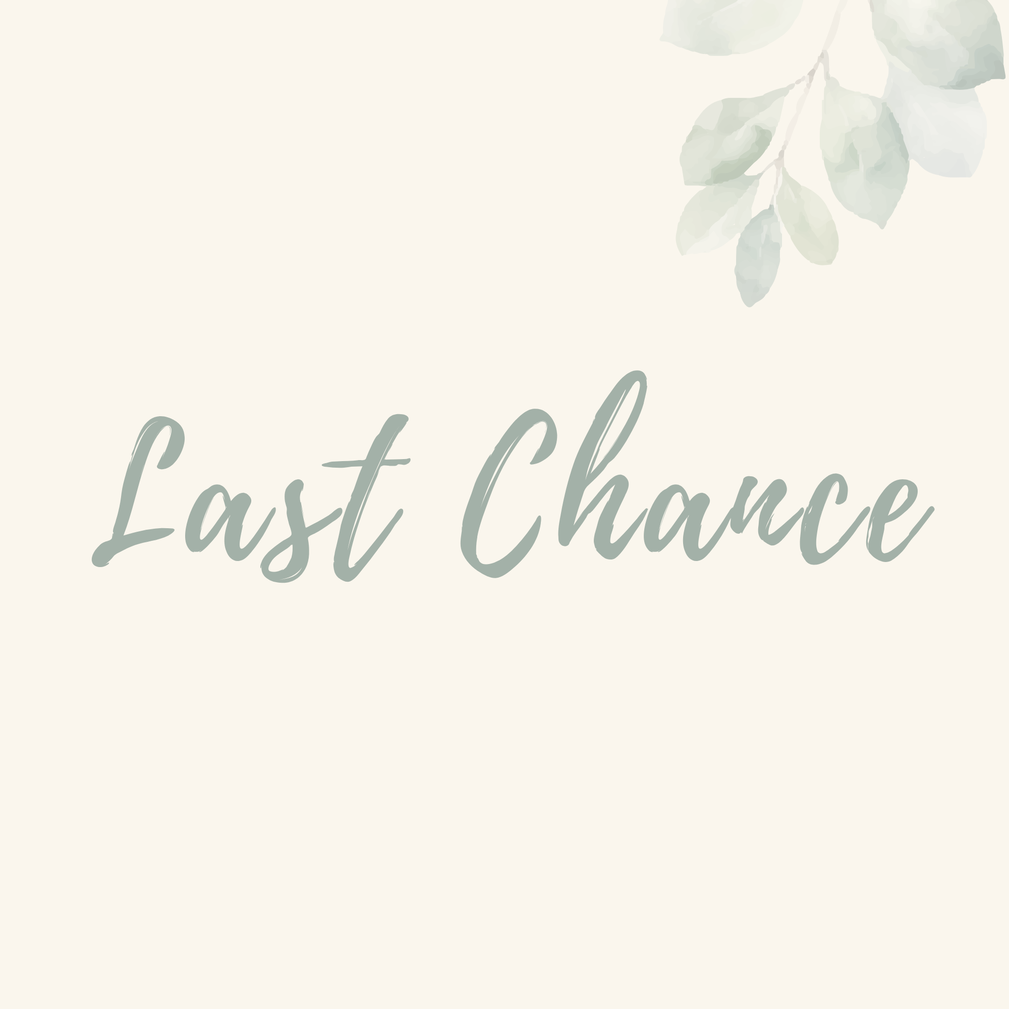 Last Chance