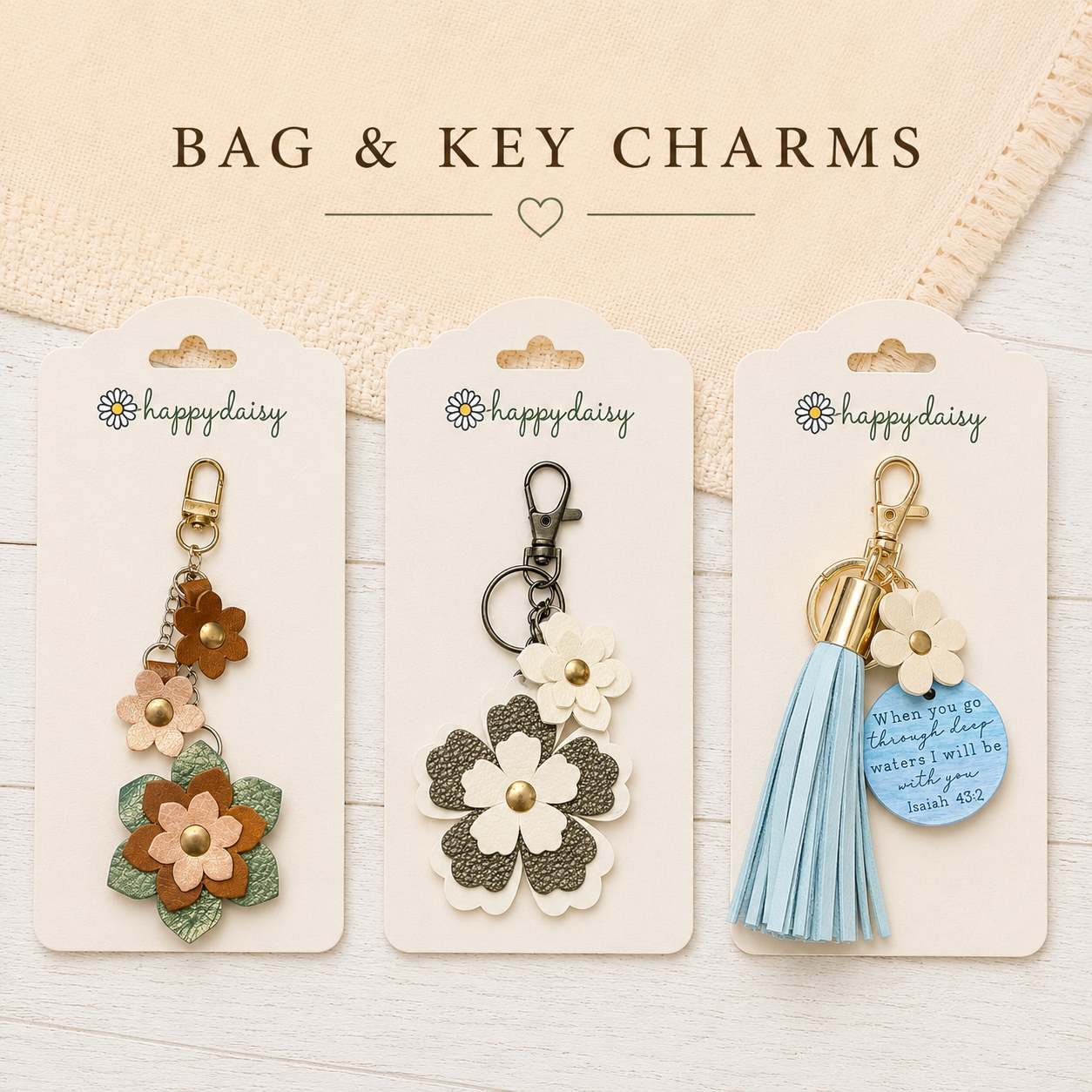 Bag & Key Charms