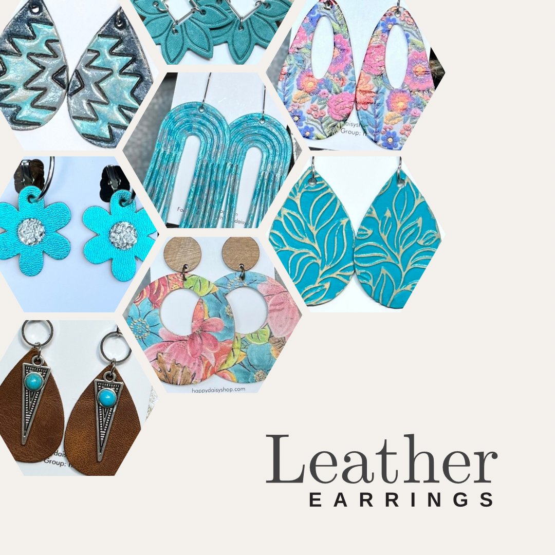 Leather Earrings