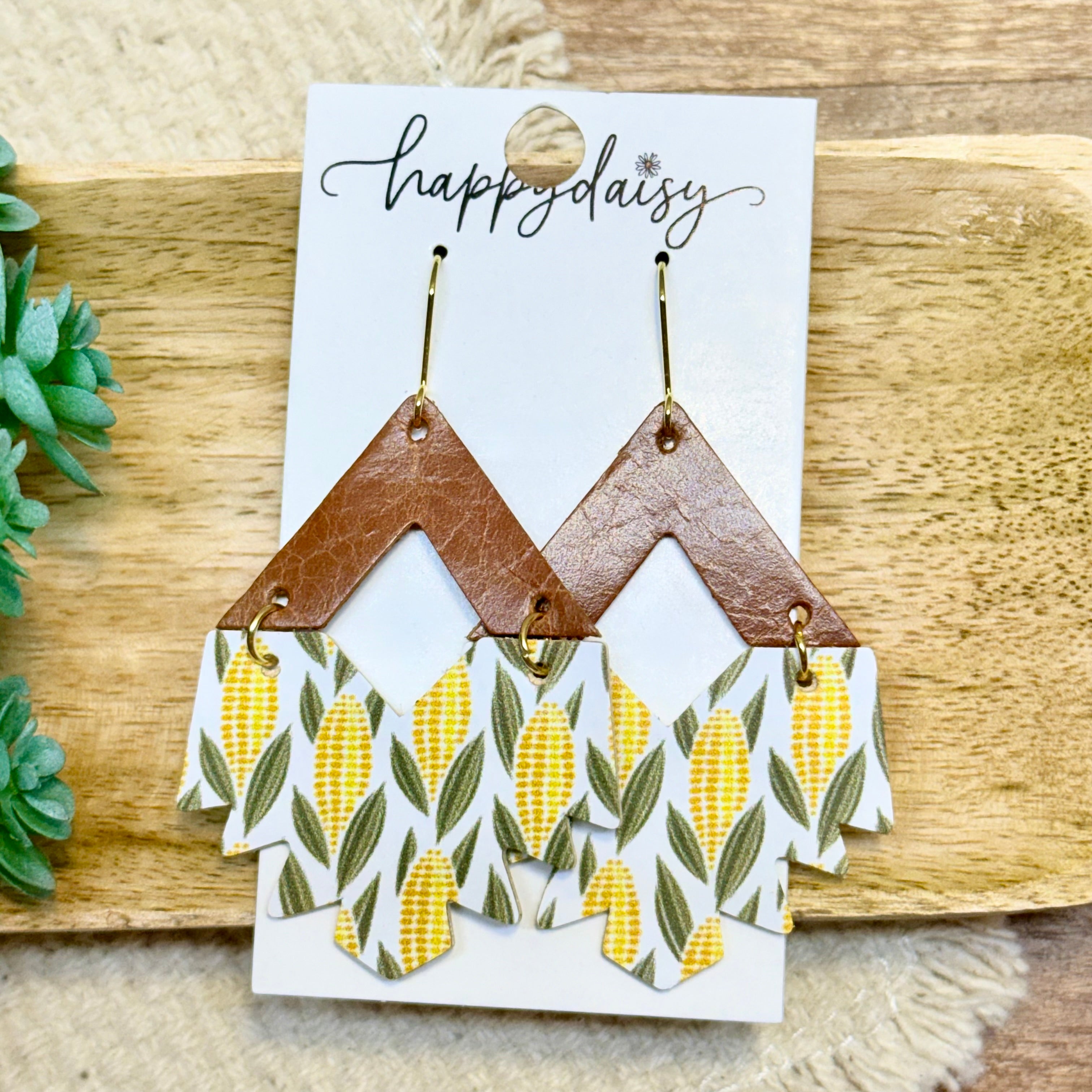 Farm Harvest Corn Dakota Earrings