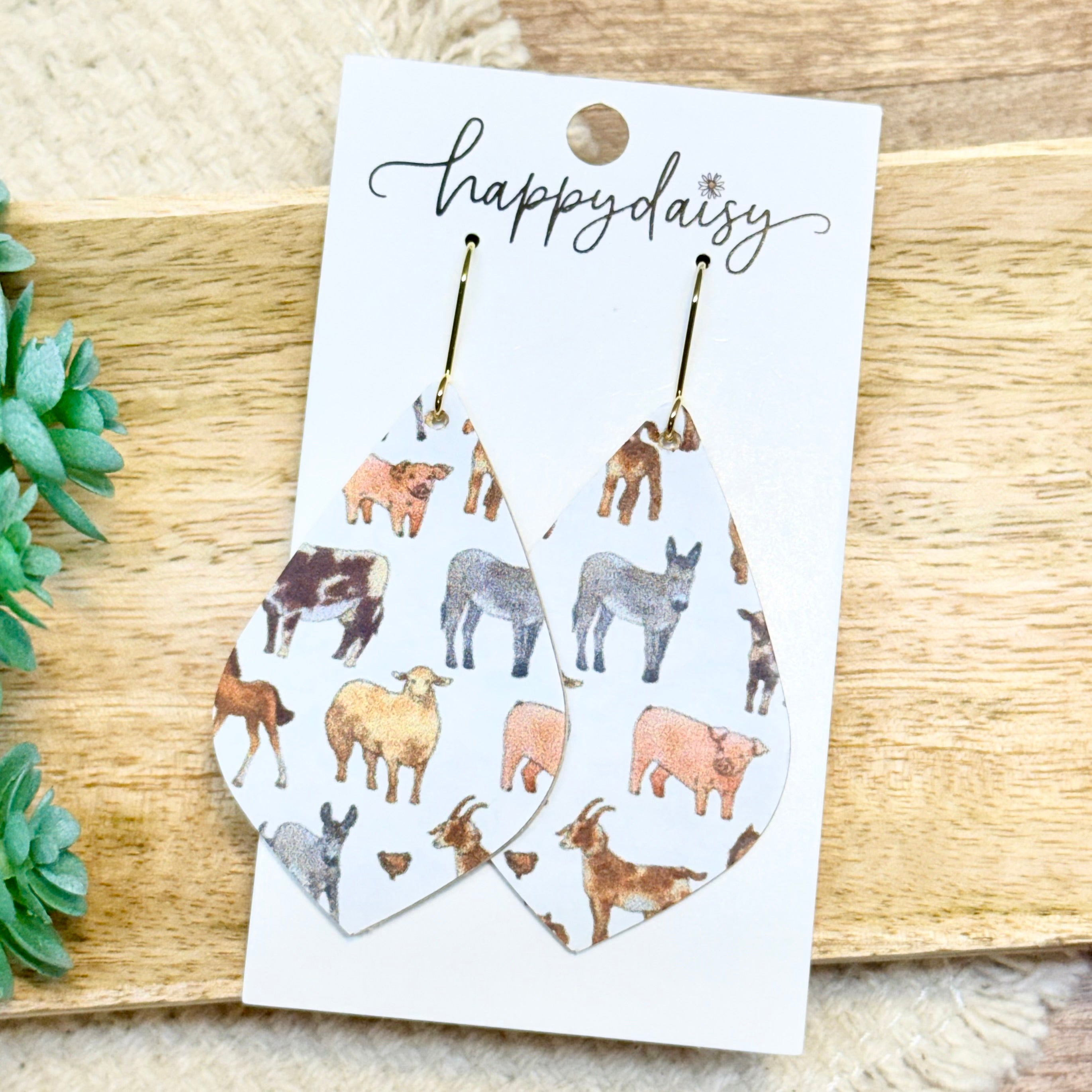 On the Farm Vale Earrings