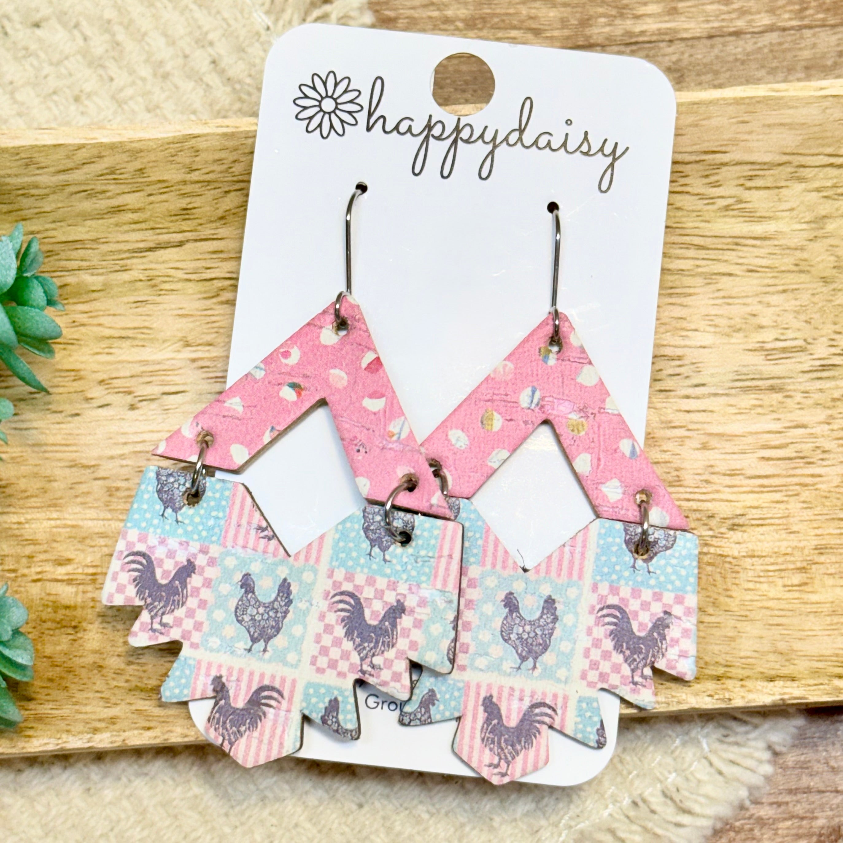 Farm Patchwork Dakota Earrings