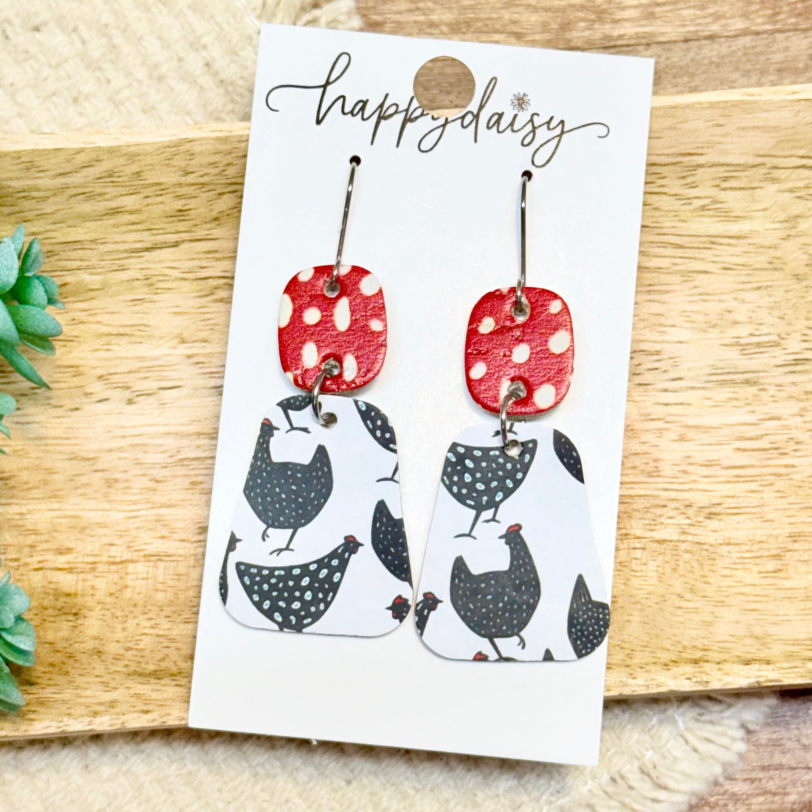 Farm Noir Wren Earrings