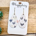 Farm Homestead Teardrop Earrings