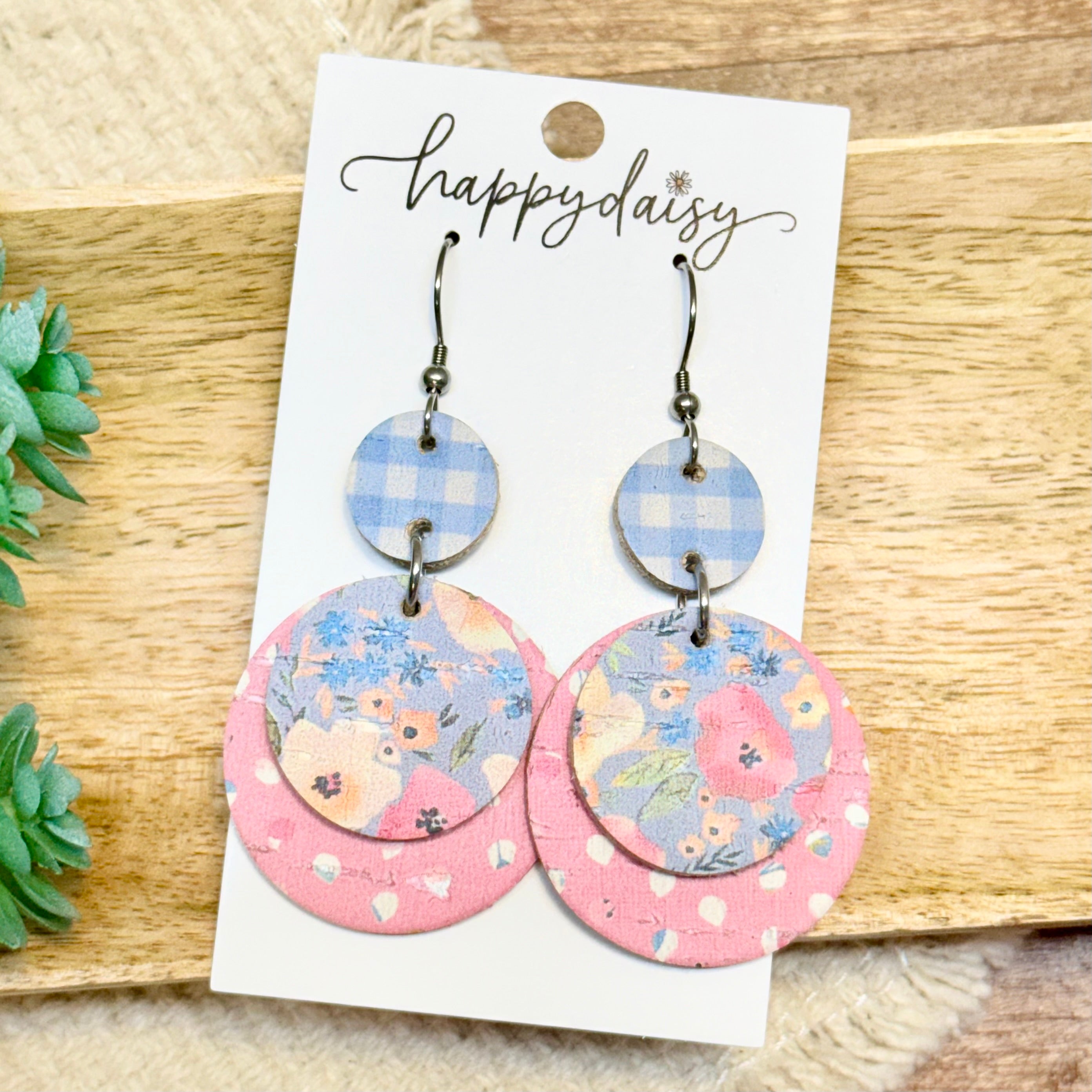 Floral Halo Earrings