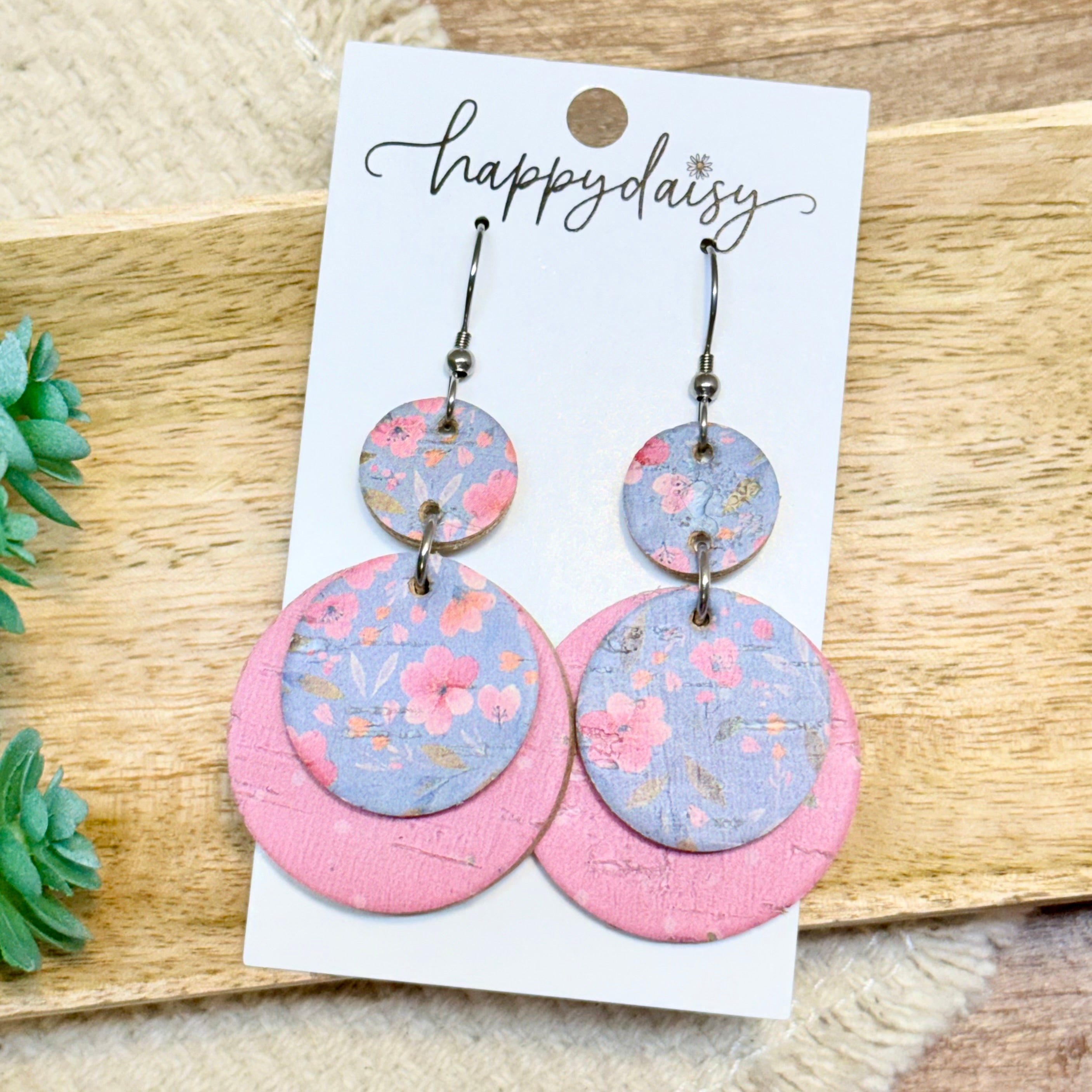 Floral Halo Earrings