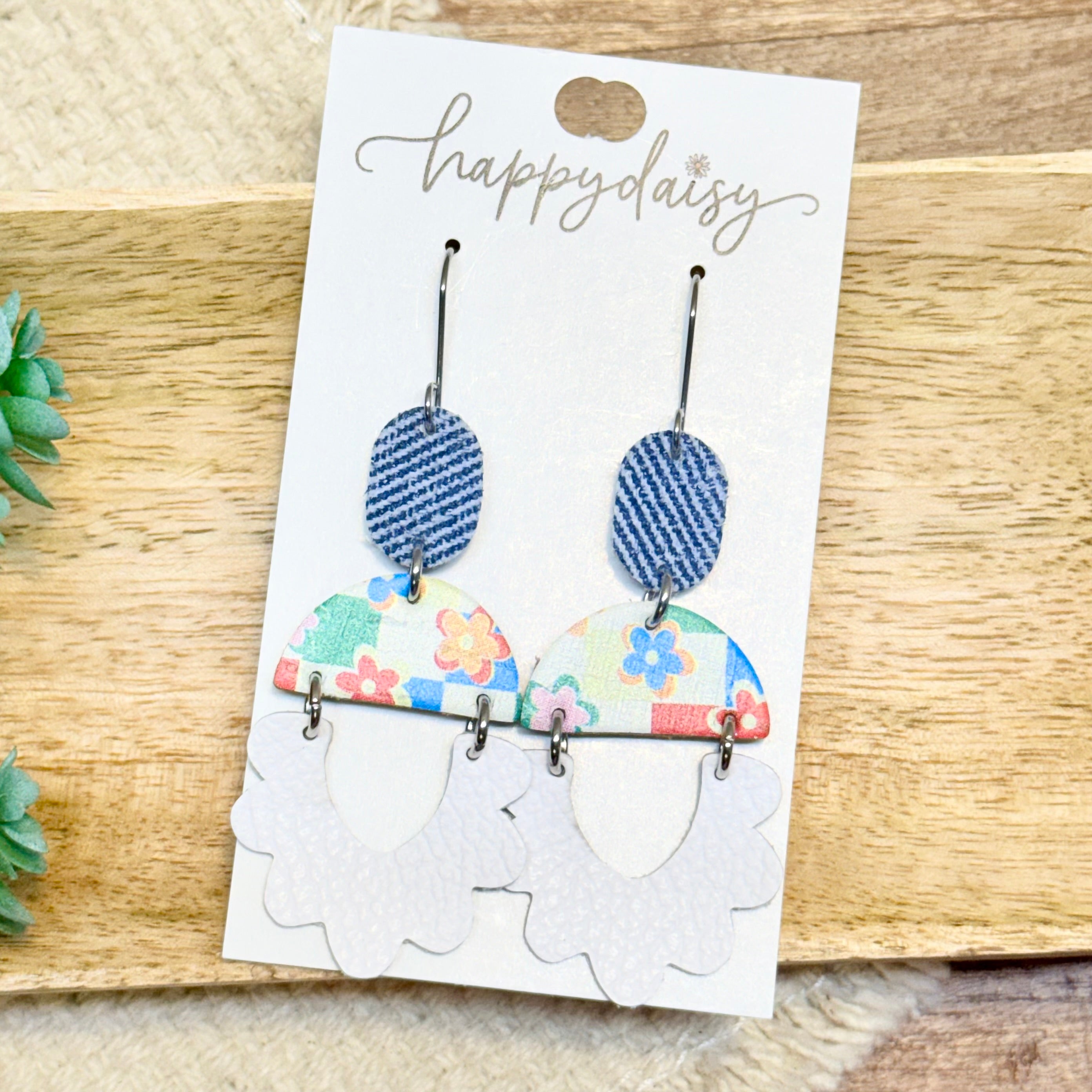 Patchwork Junie Earrings