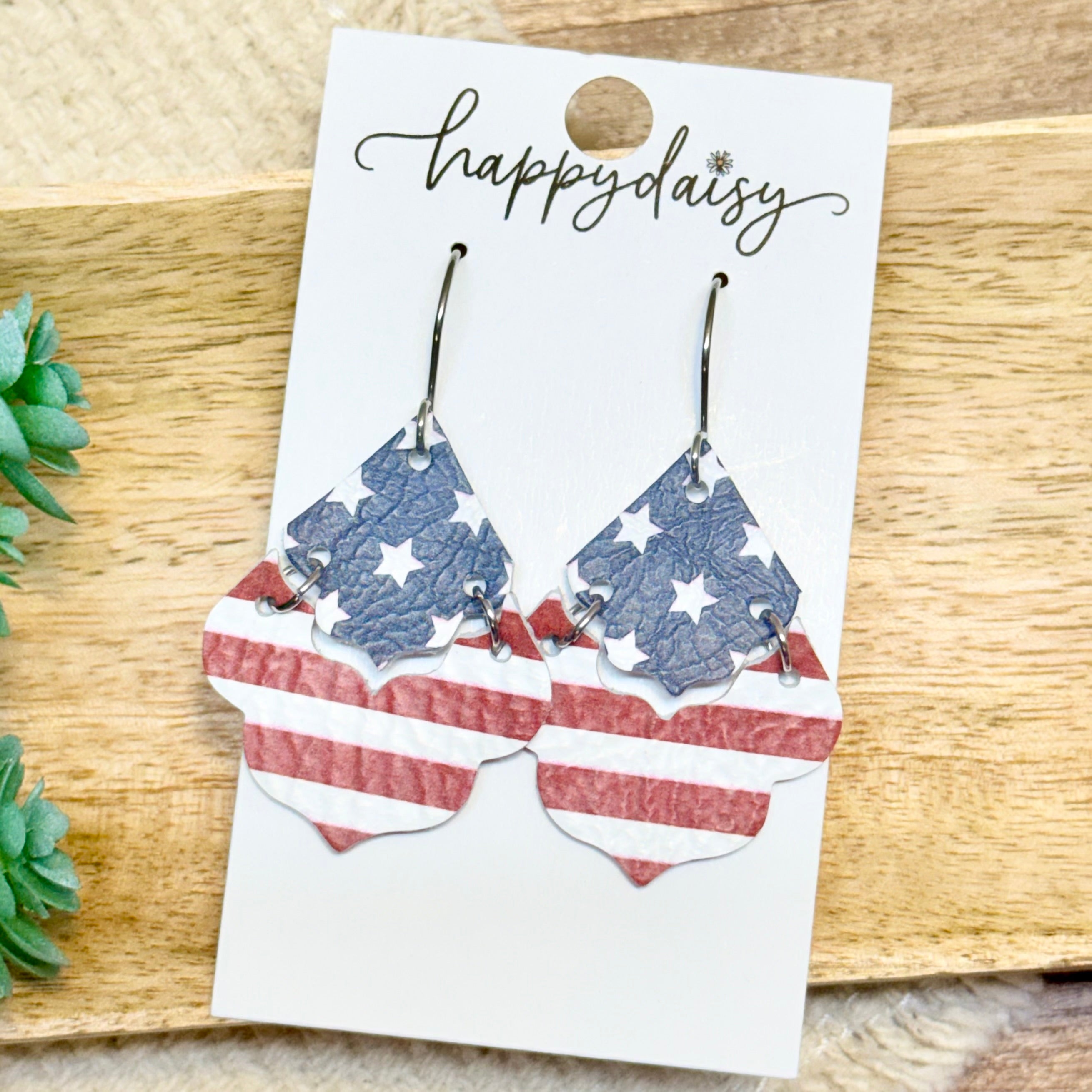 Star-Spangled Mini Lacie Earrings