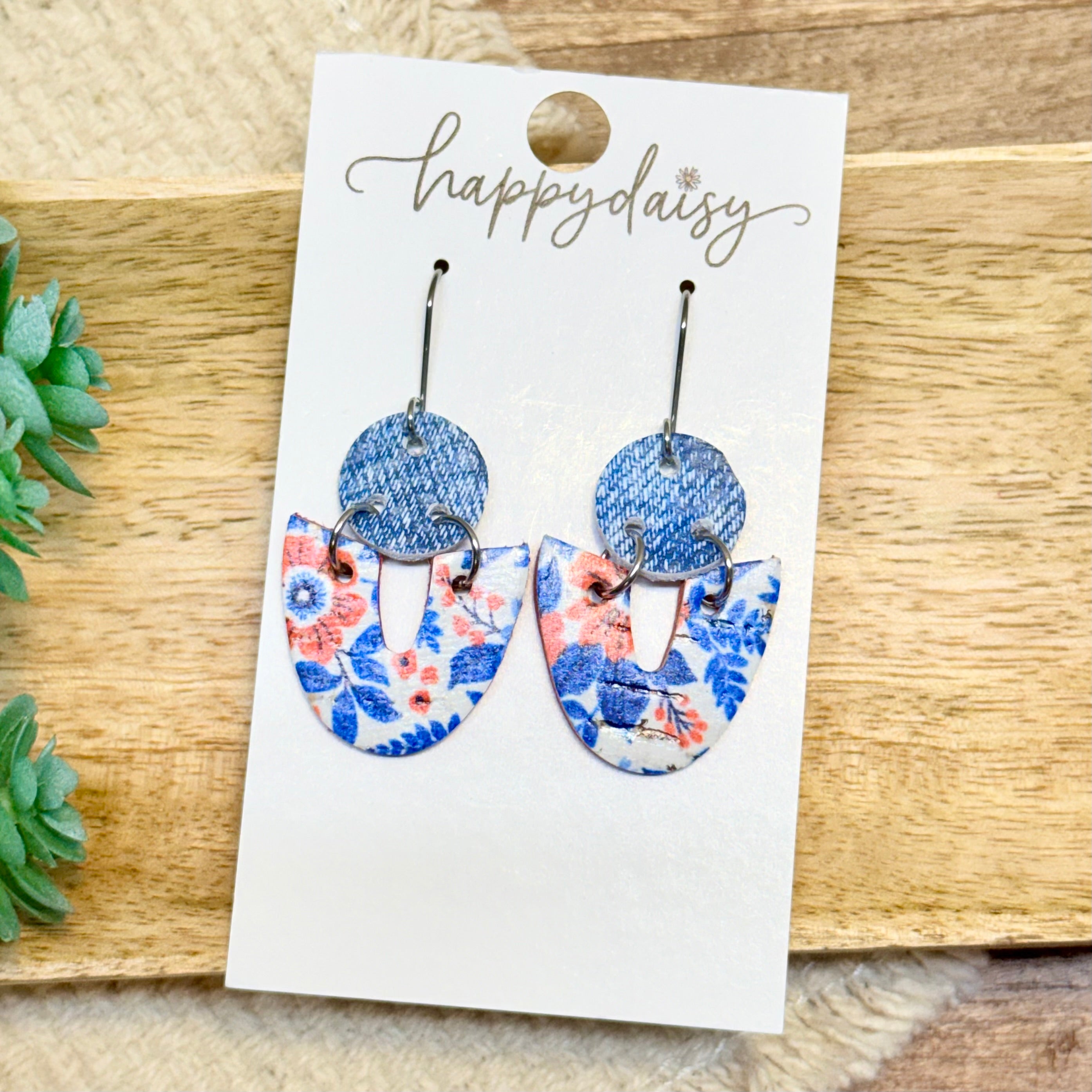 Americana Floral Eloise Earrings