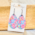 Maui Floral Teardrop Earrings