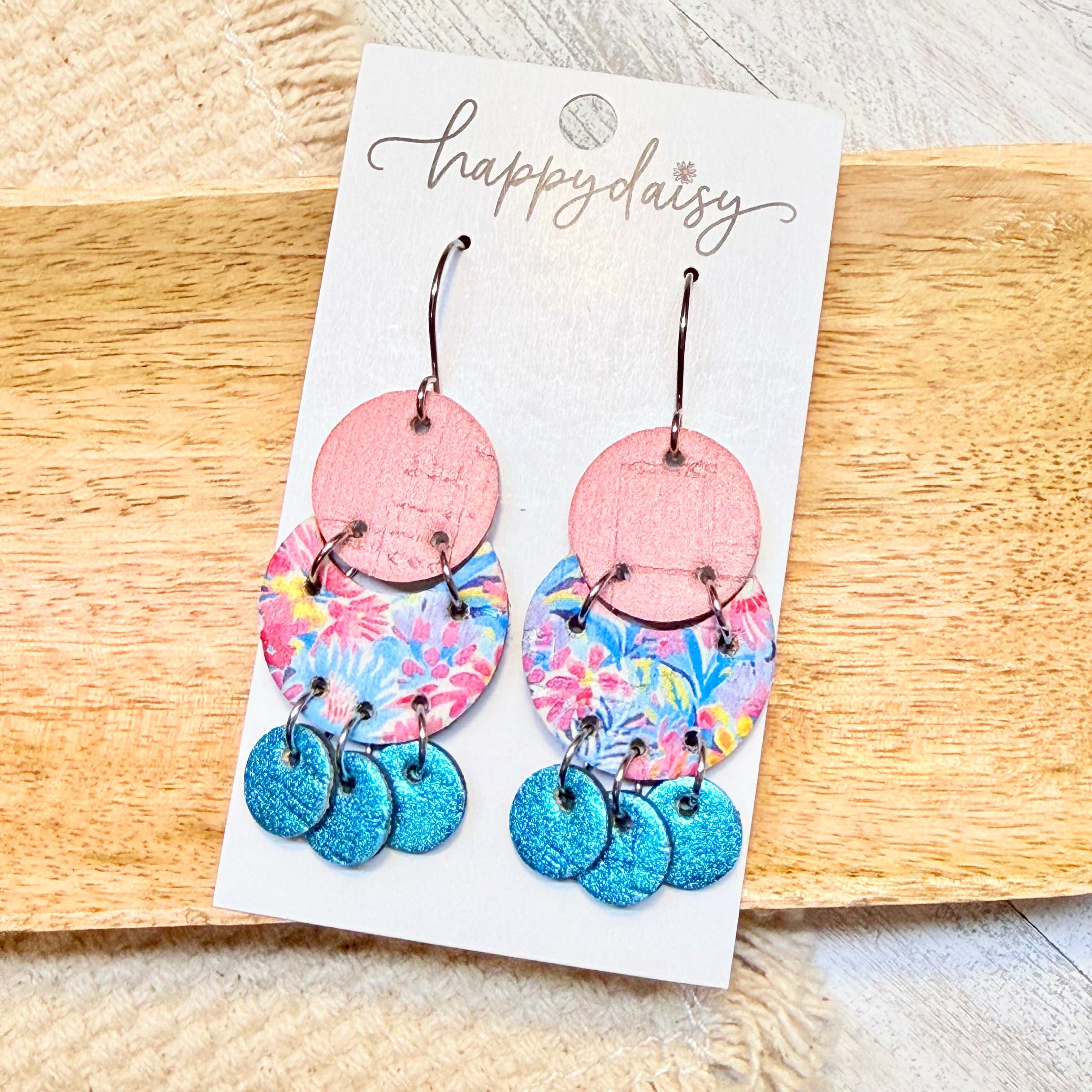 Maui Floral Dottie Earrings