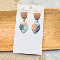 Tropical Sketch Mini Katie Earrings
