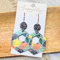 Tropical Sketch Hexy Earrings