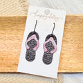 Summer Flip Flop Earrings