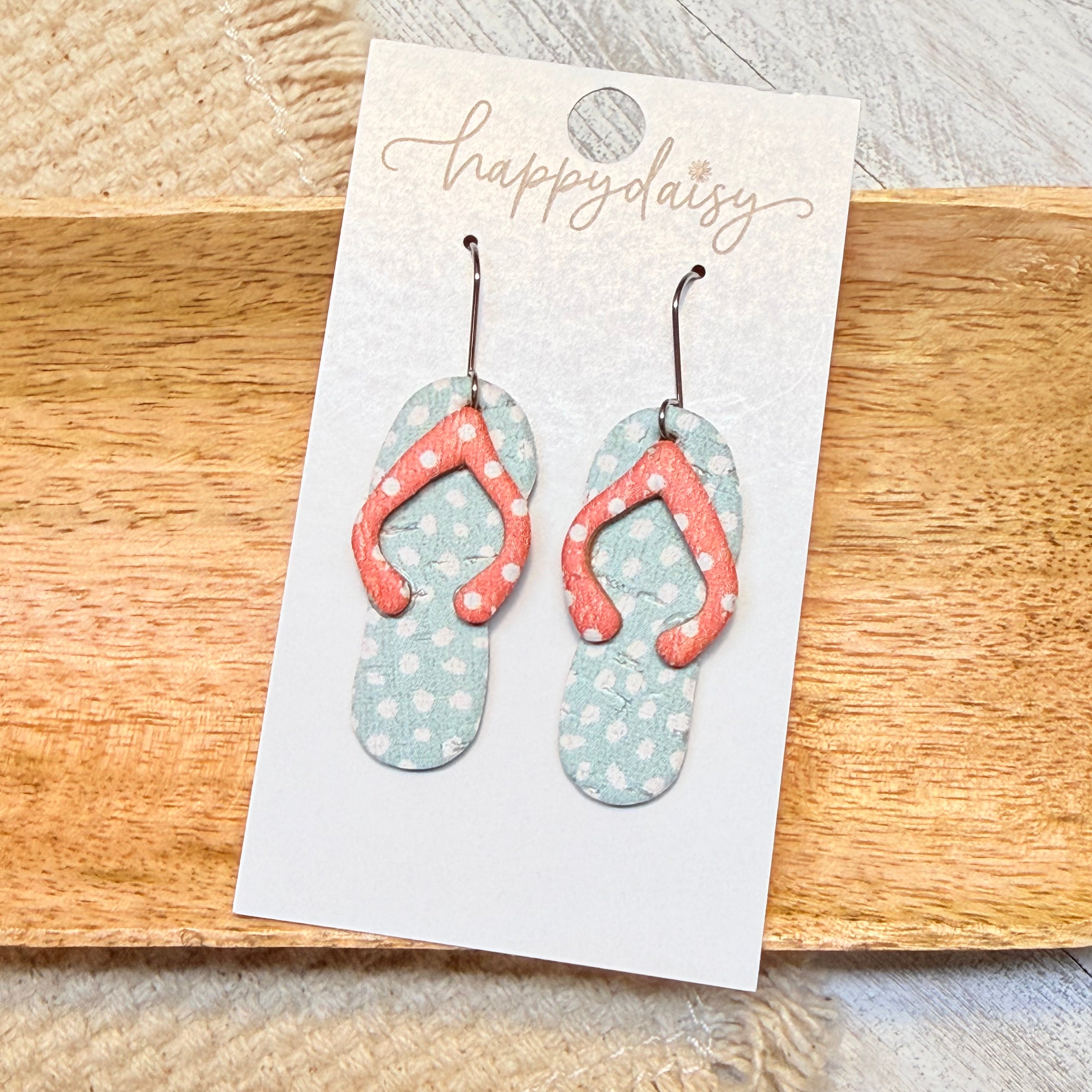Summer Flip Flop Earrings