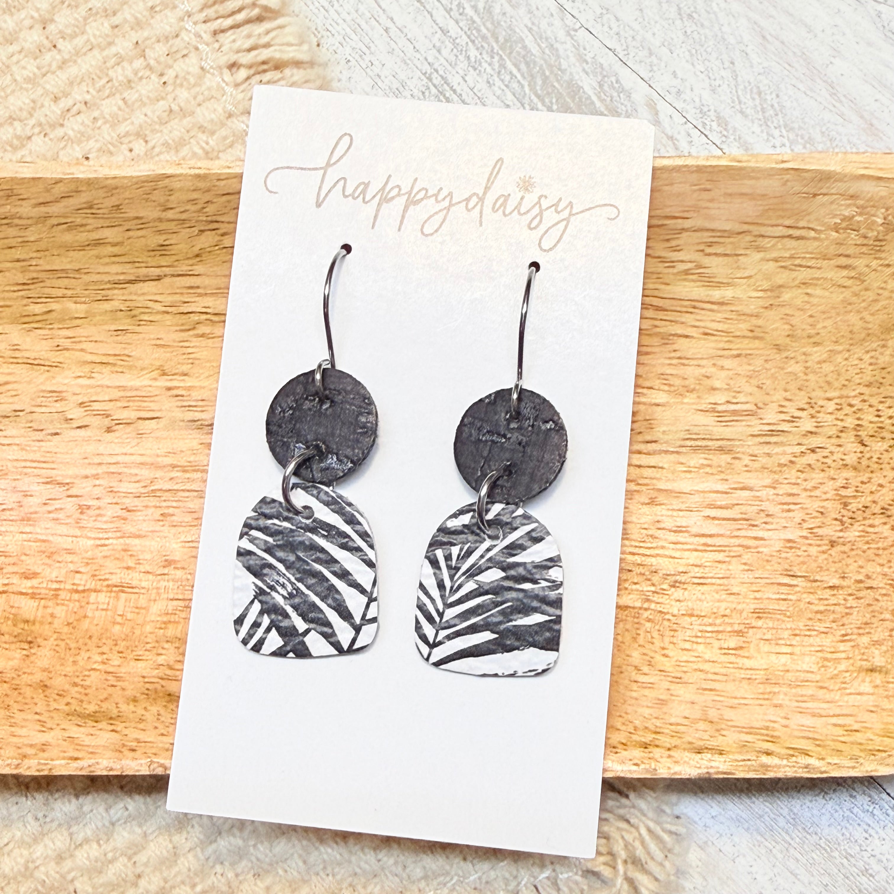 Midnight Palms Alcove Earrings
