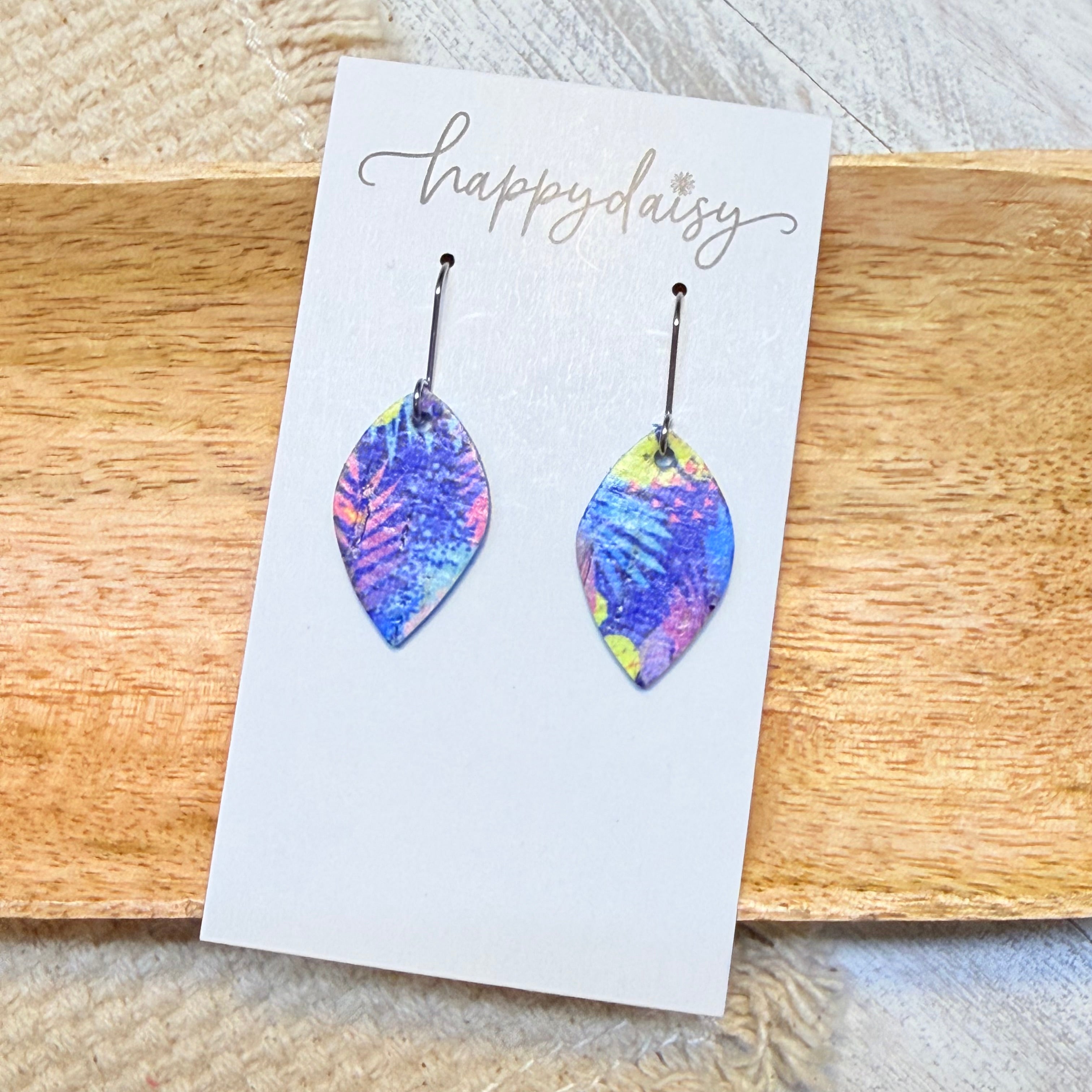 Island Palm Mini Katie Earrings