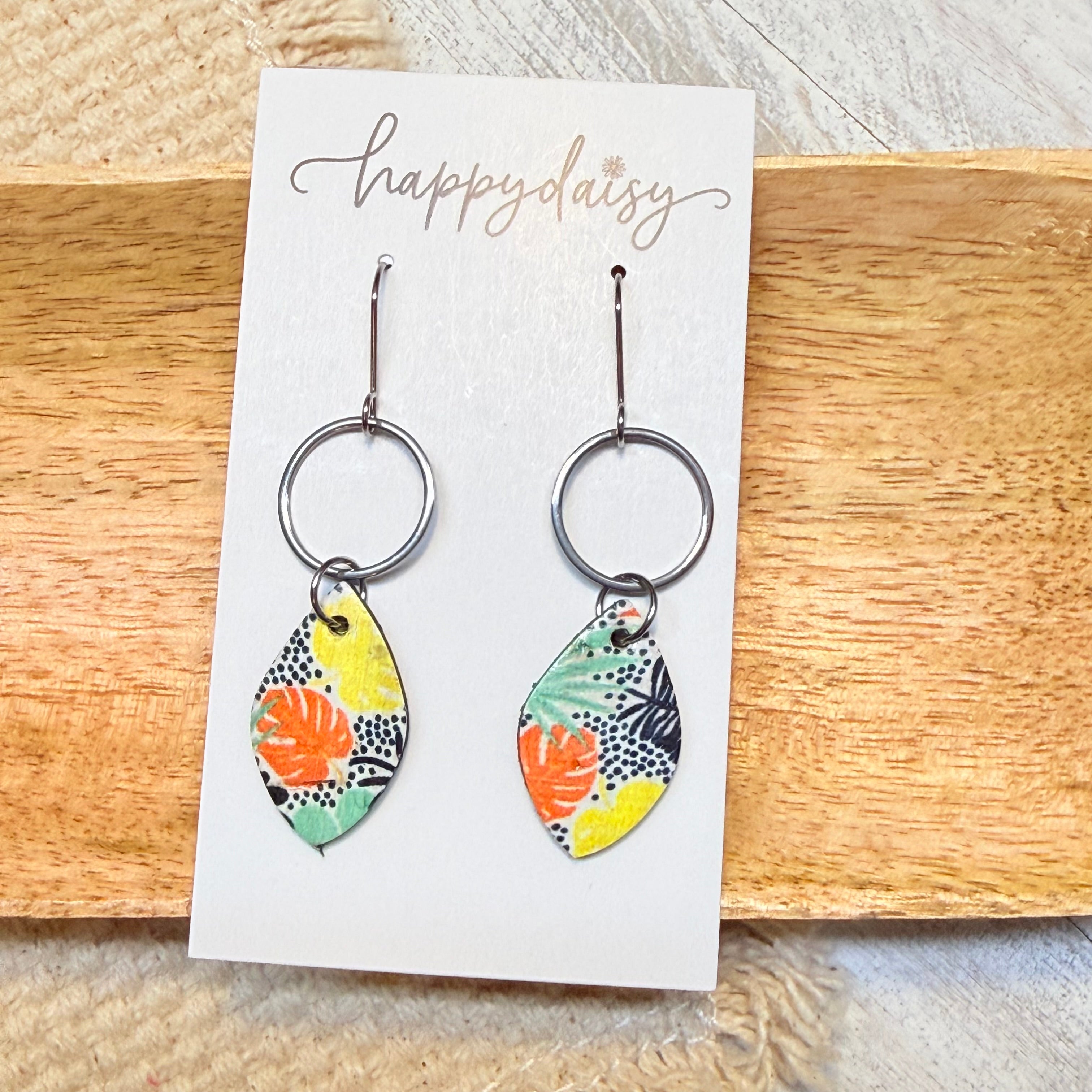 Tropical Sketch Katie Earrings