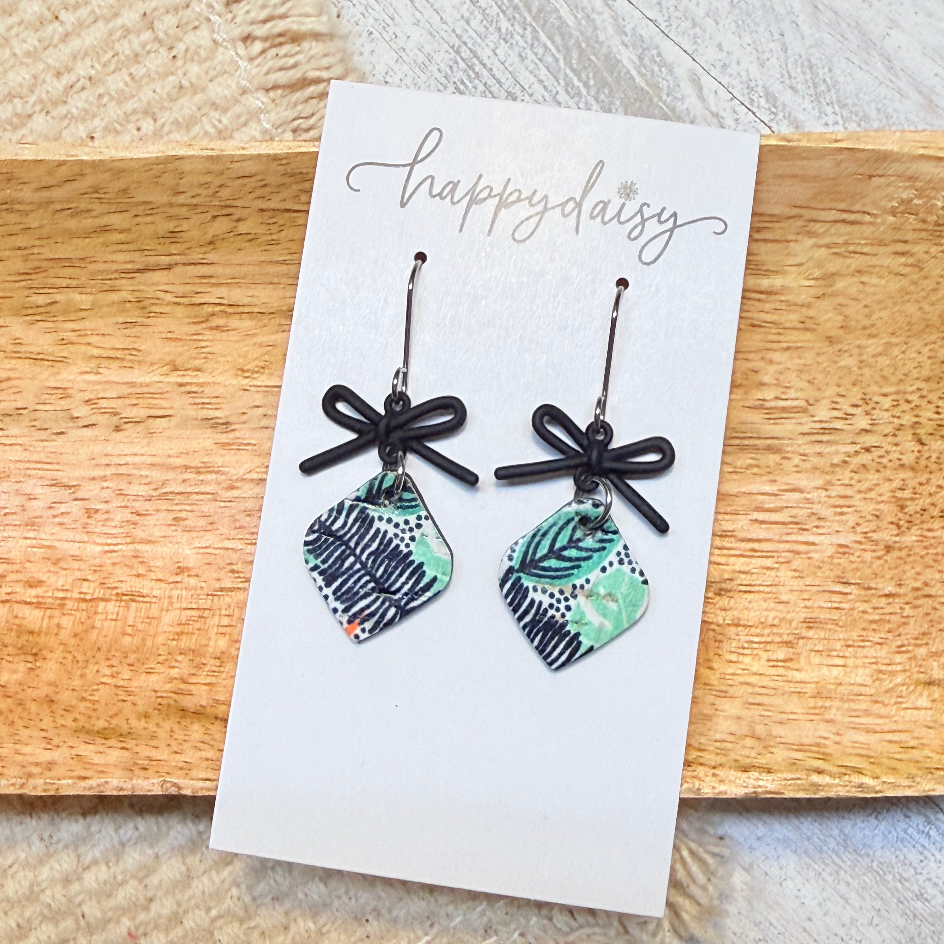 Tropical Sketch Mini Katie Earrings
