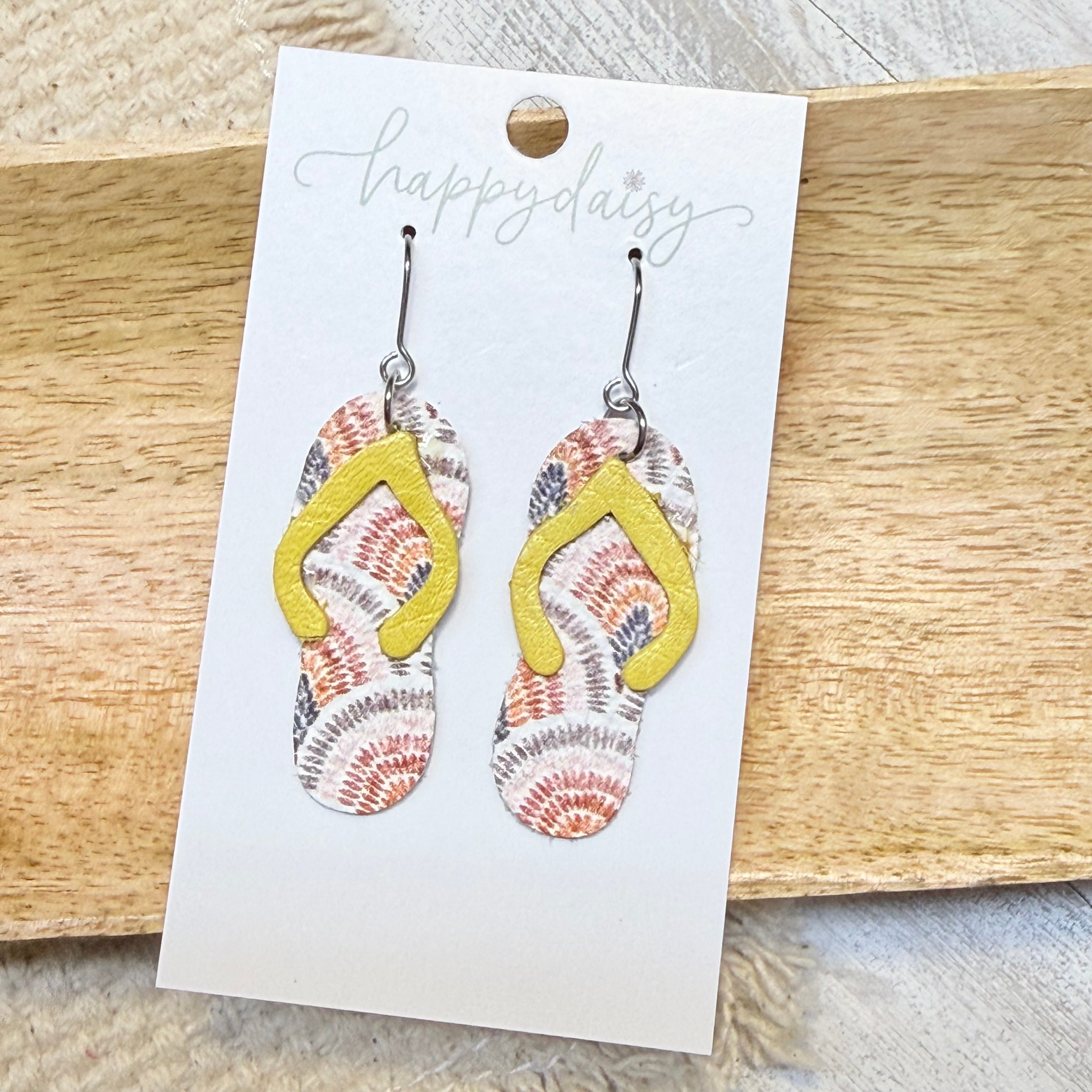 Summer Flip Flop Earrings