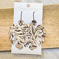 Monstera Leaf Earrings