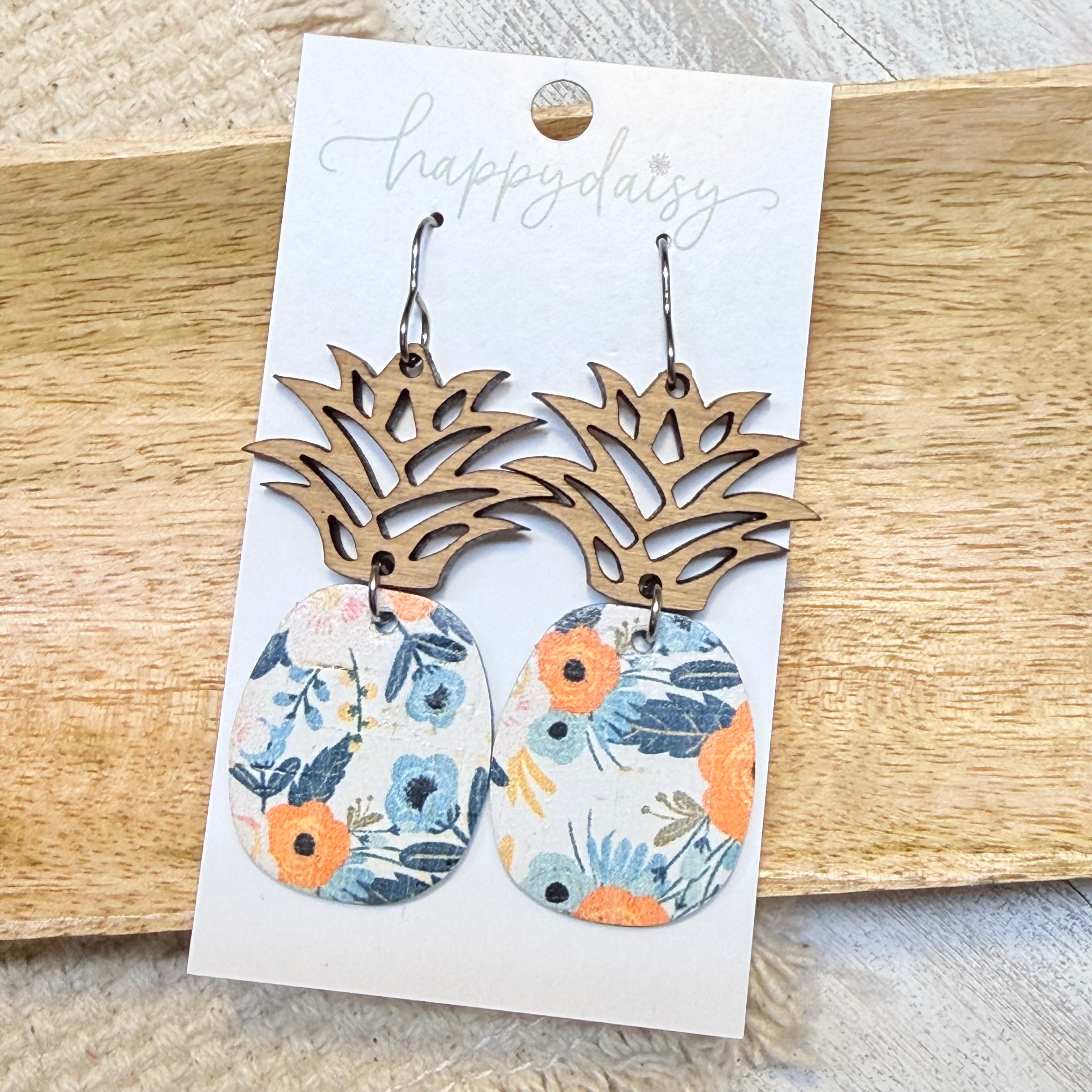 Summer Pineapple Earrings