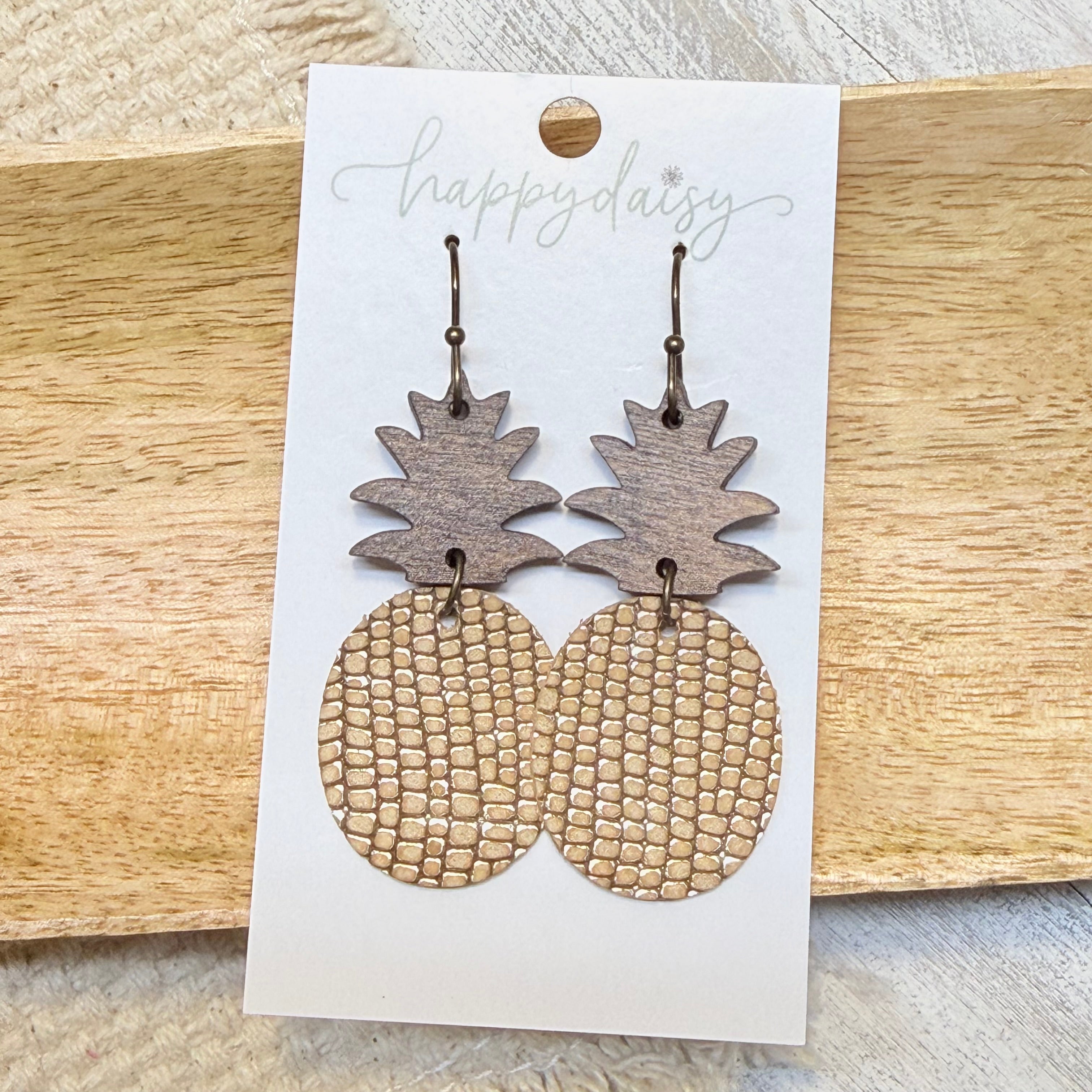 Summer Pineapple Earrings