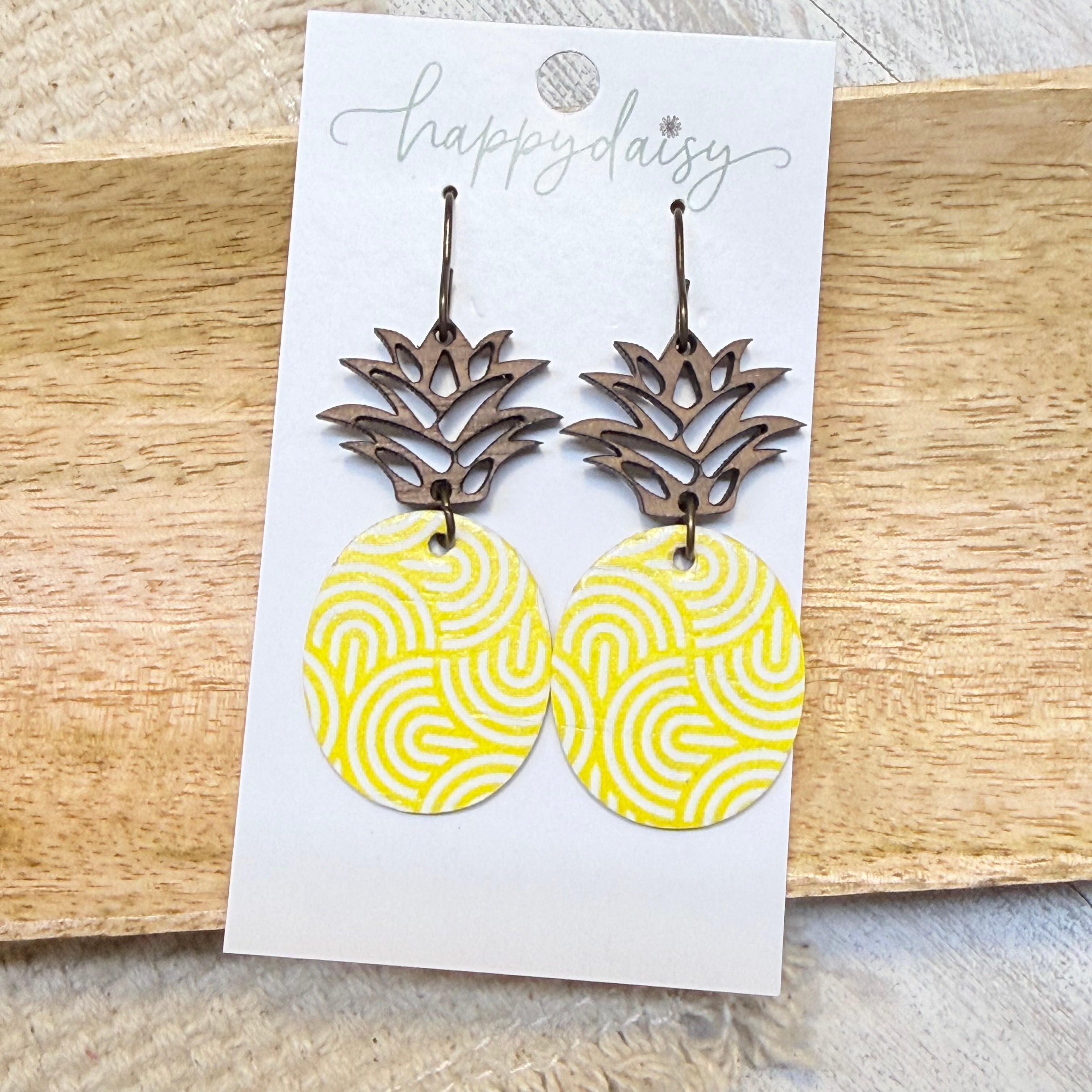 Summer Pineapple Earrings