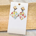 Pineapple Print Jimmie Earrings