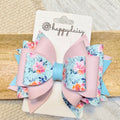 Cottage Bloom Luxe Bow 4.5"