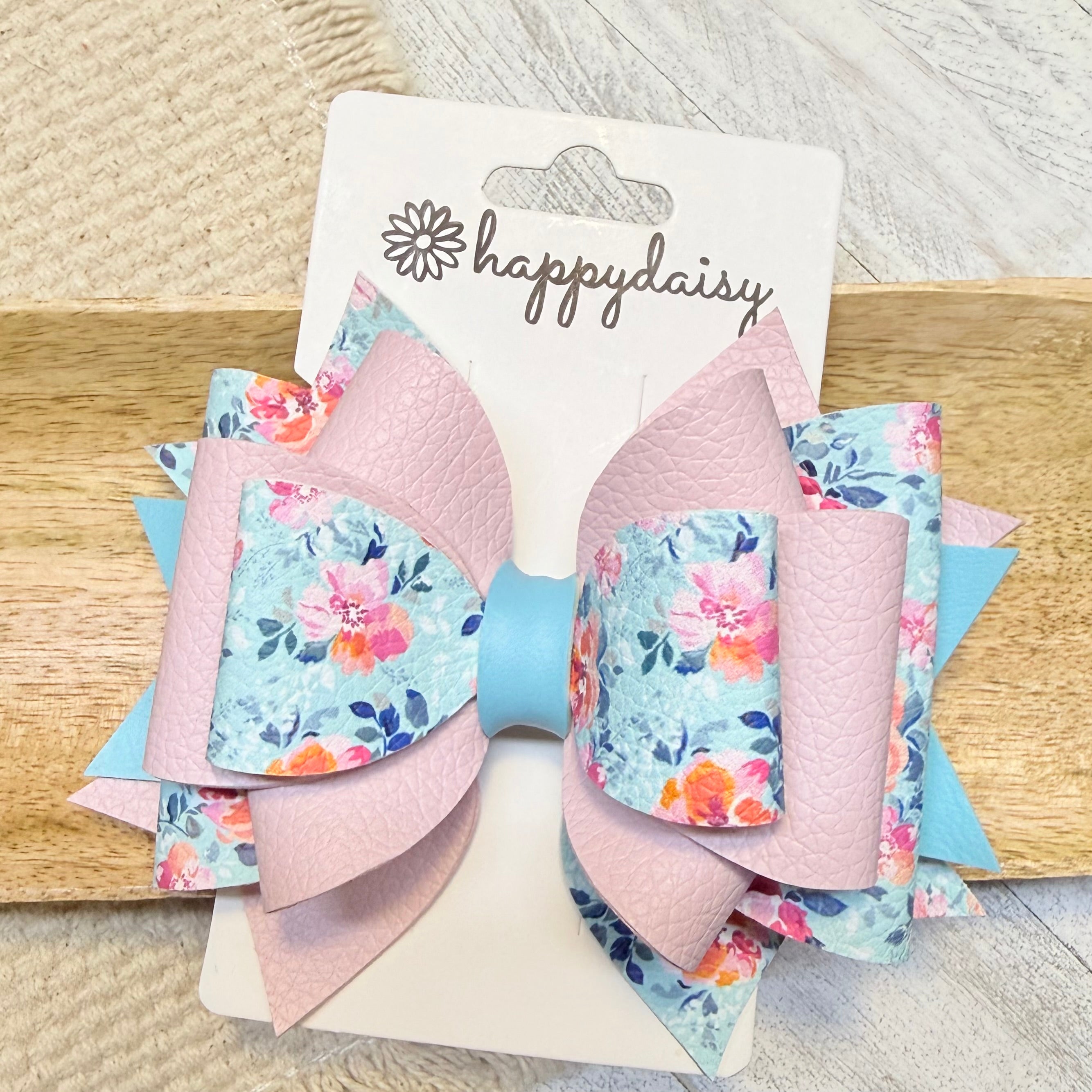 Cottage Bloom Luxe Bow 4.5"
