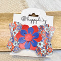 Americana Patriotic Chloe Bow 3.5"