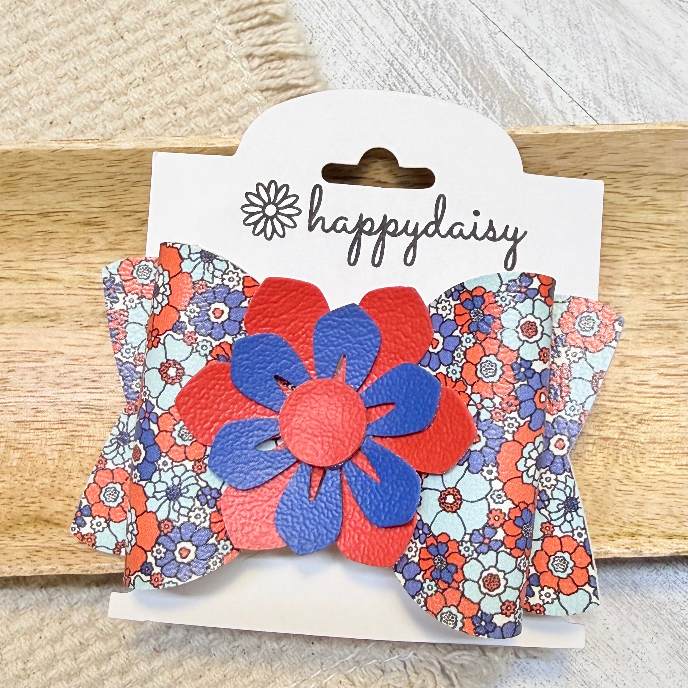Americana Patriotic Chloe Bow 3.5"