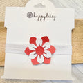 Red Island Flower Headband