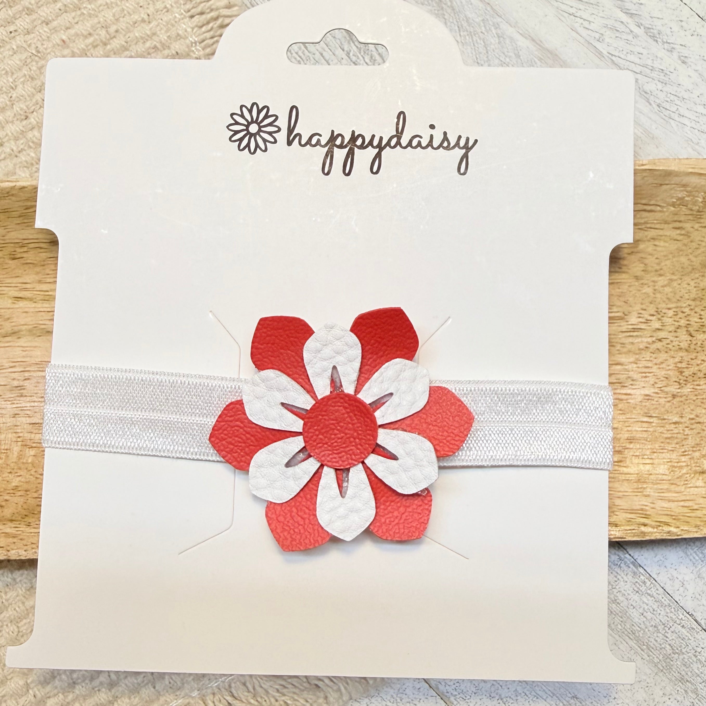 Red Island Flower Headband