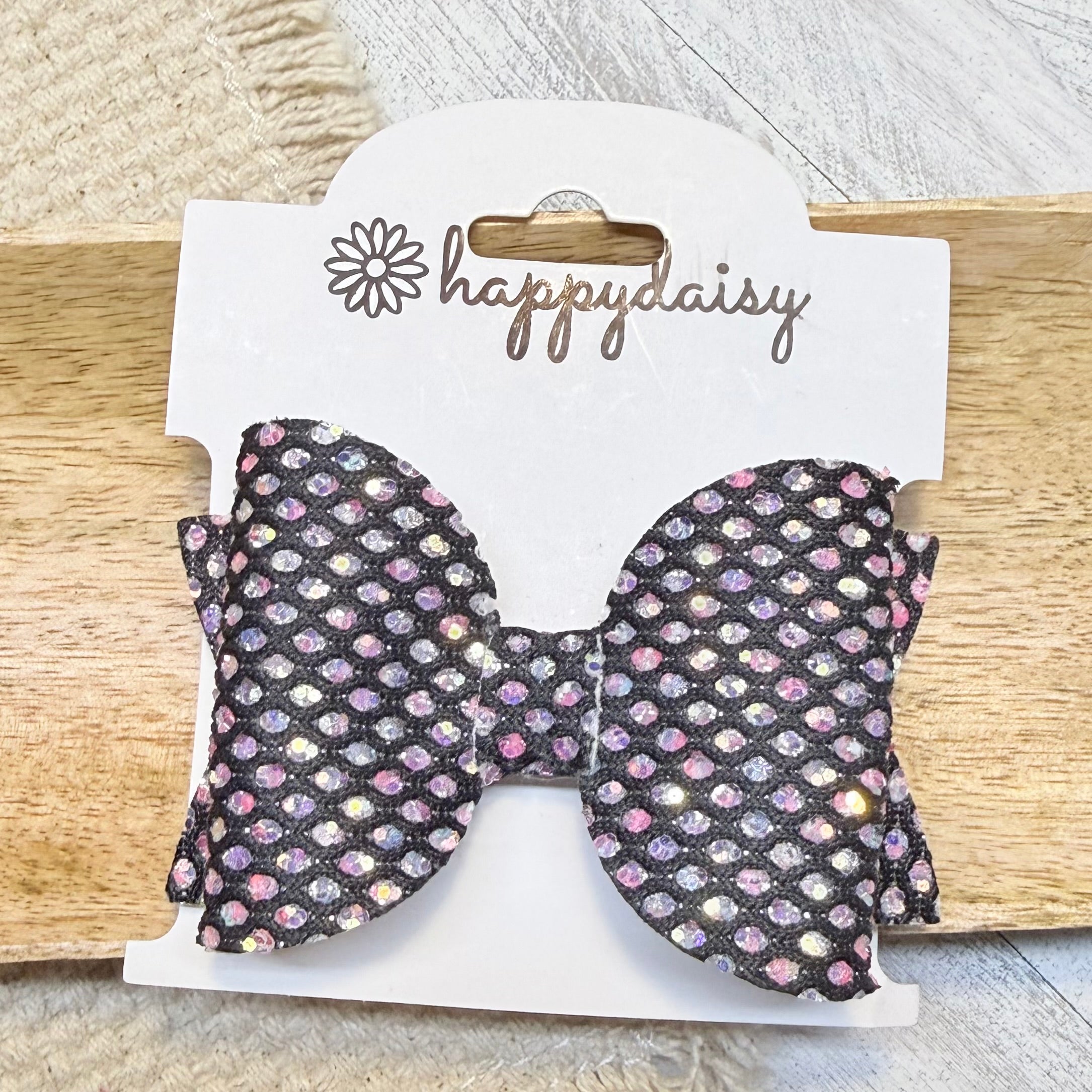 Midnight Disco Chloe Bow 3"