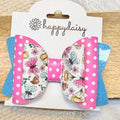 Butterflies & Polka Dots Chloe Bow 3.5"