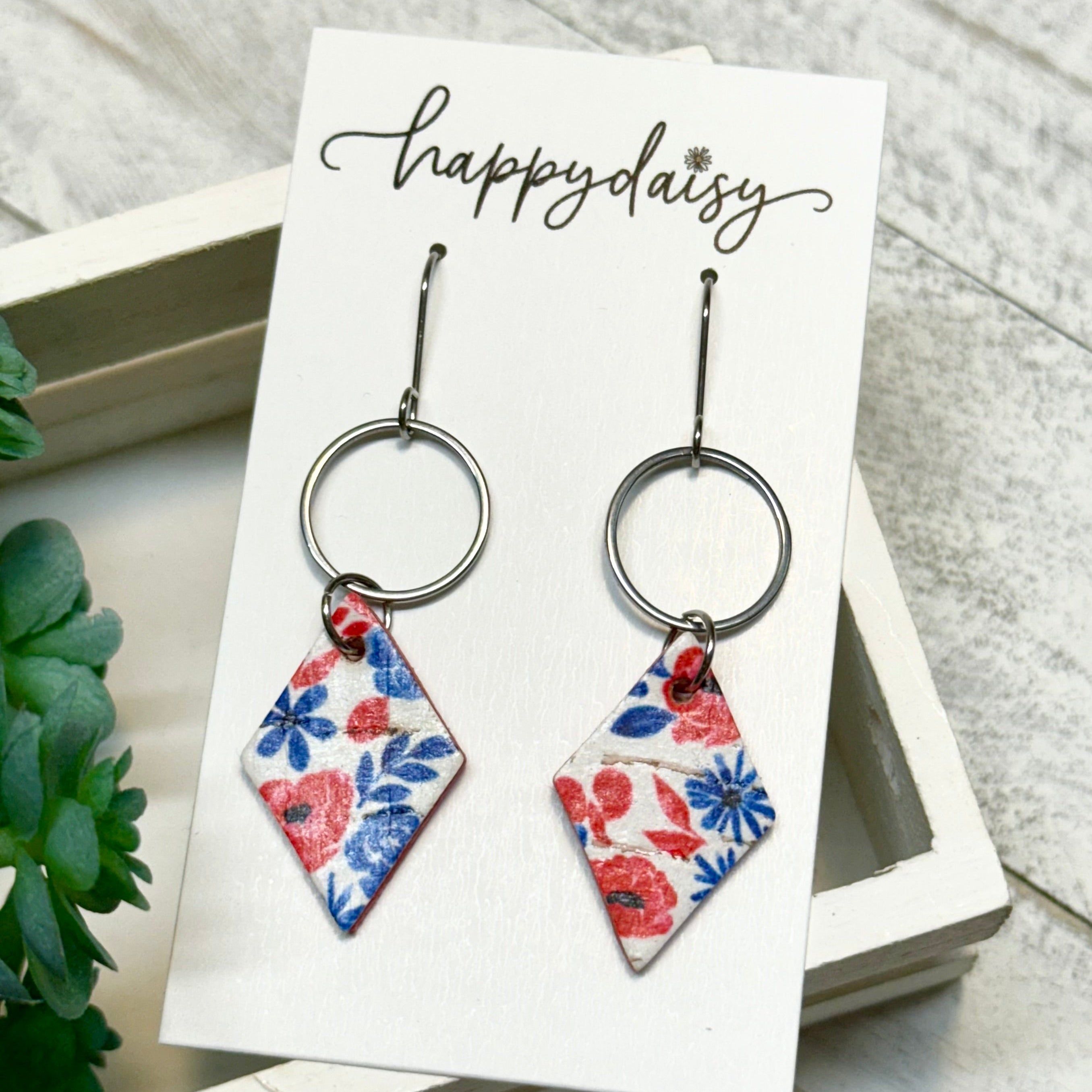 Americana Floral Nova Earrings