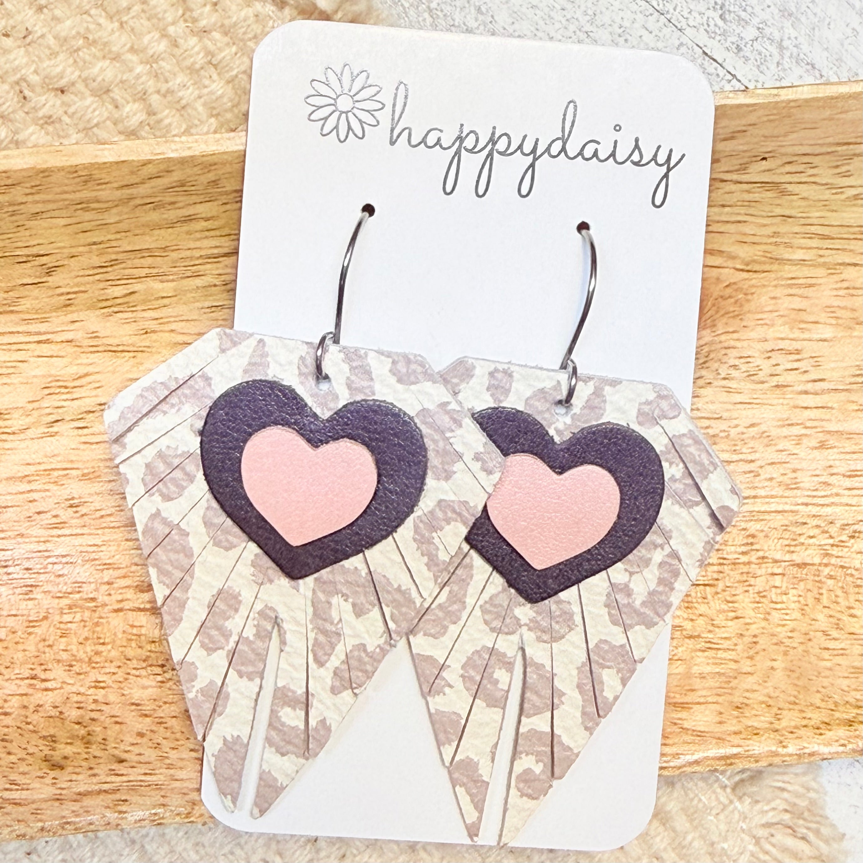 Animal Print Vienna Earrings