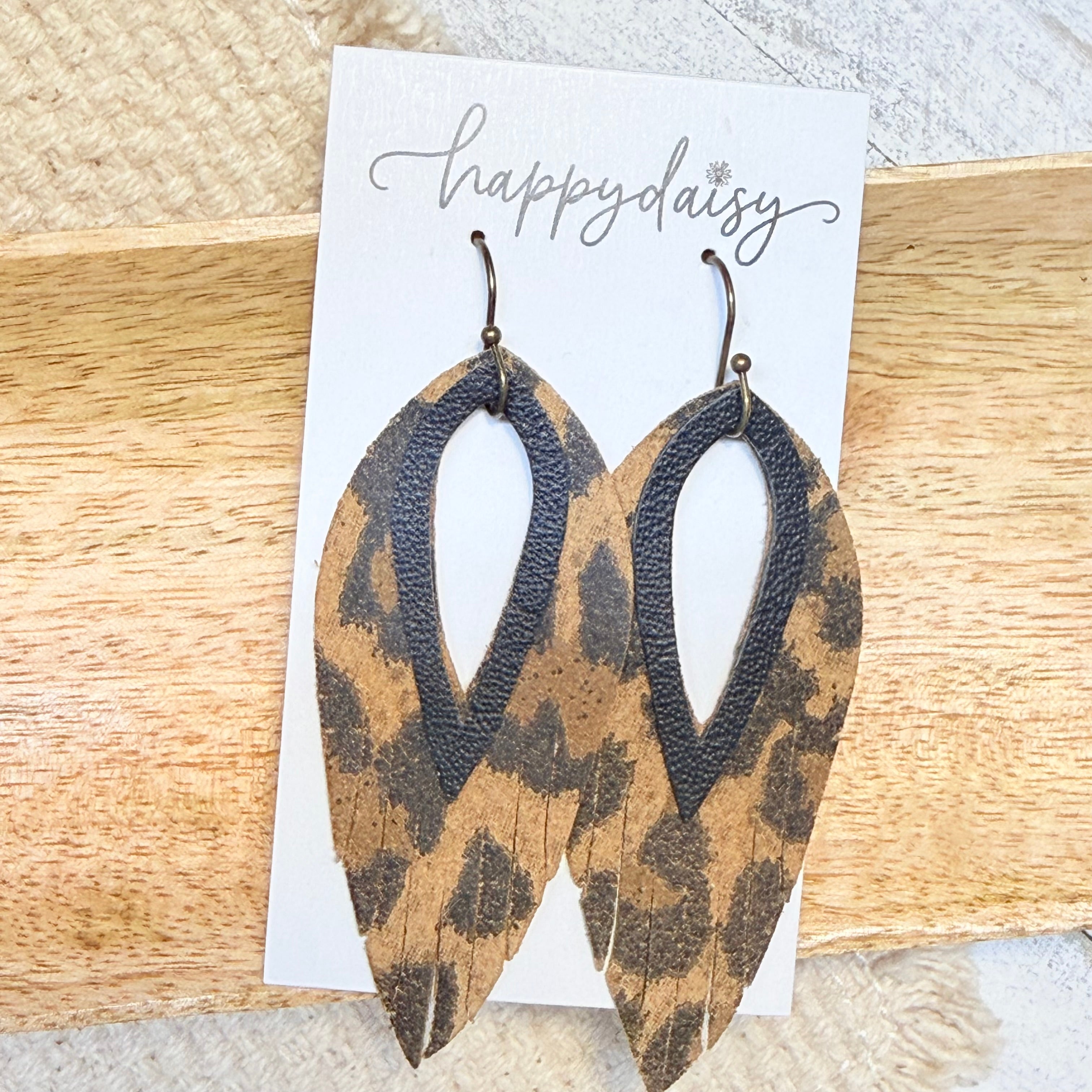 Leopard Animal Print Ariette Earrings