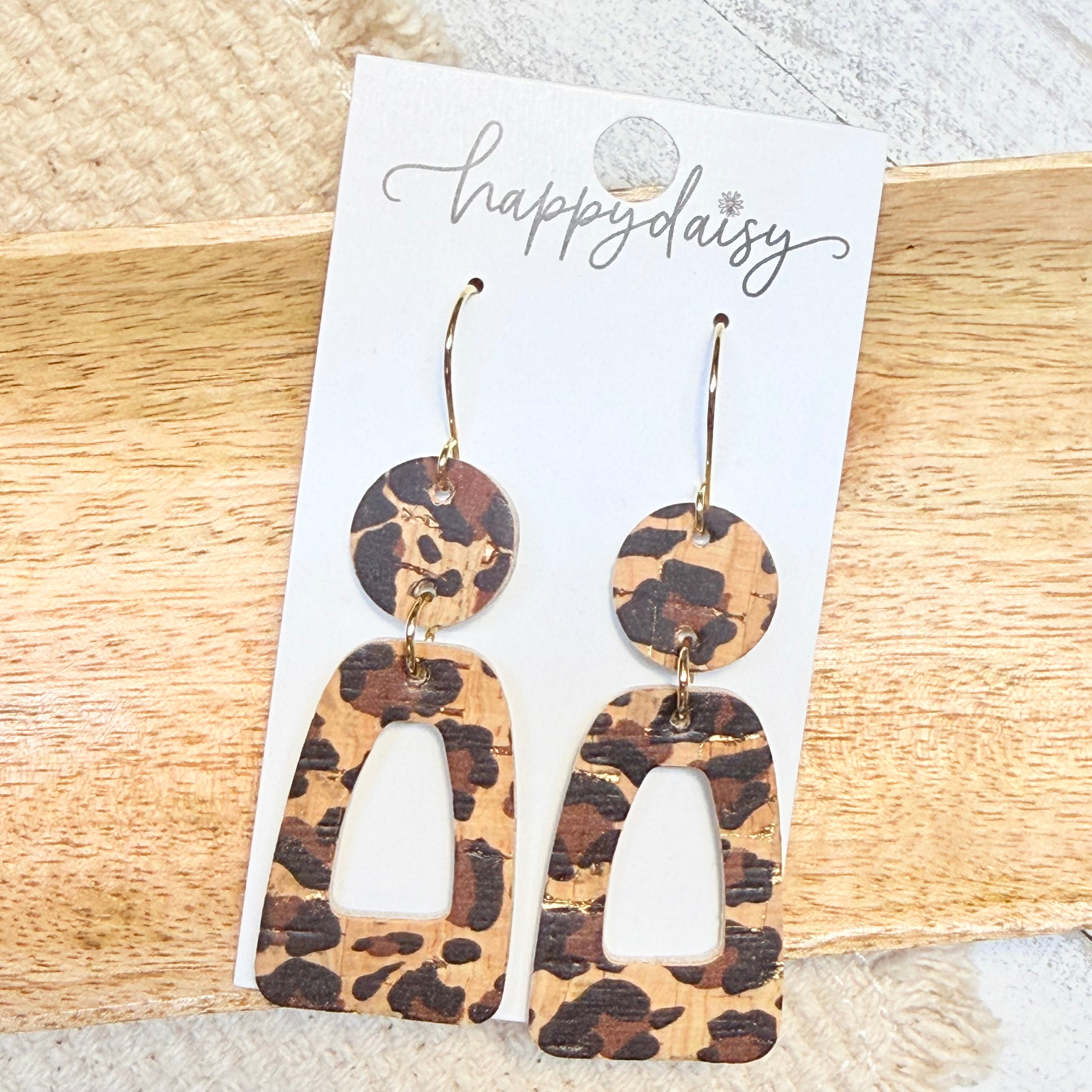 Leopard Animal Print Avery Earrings