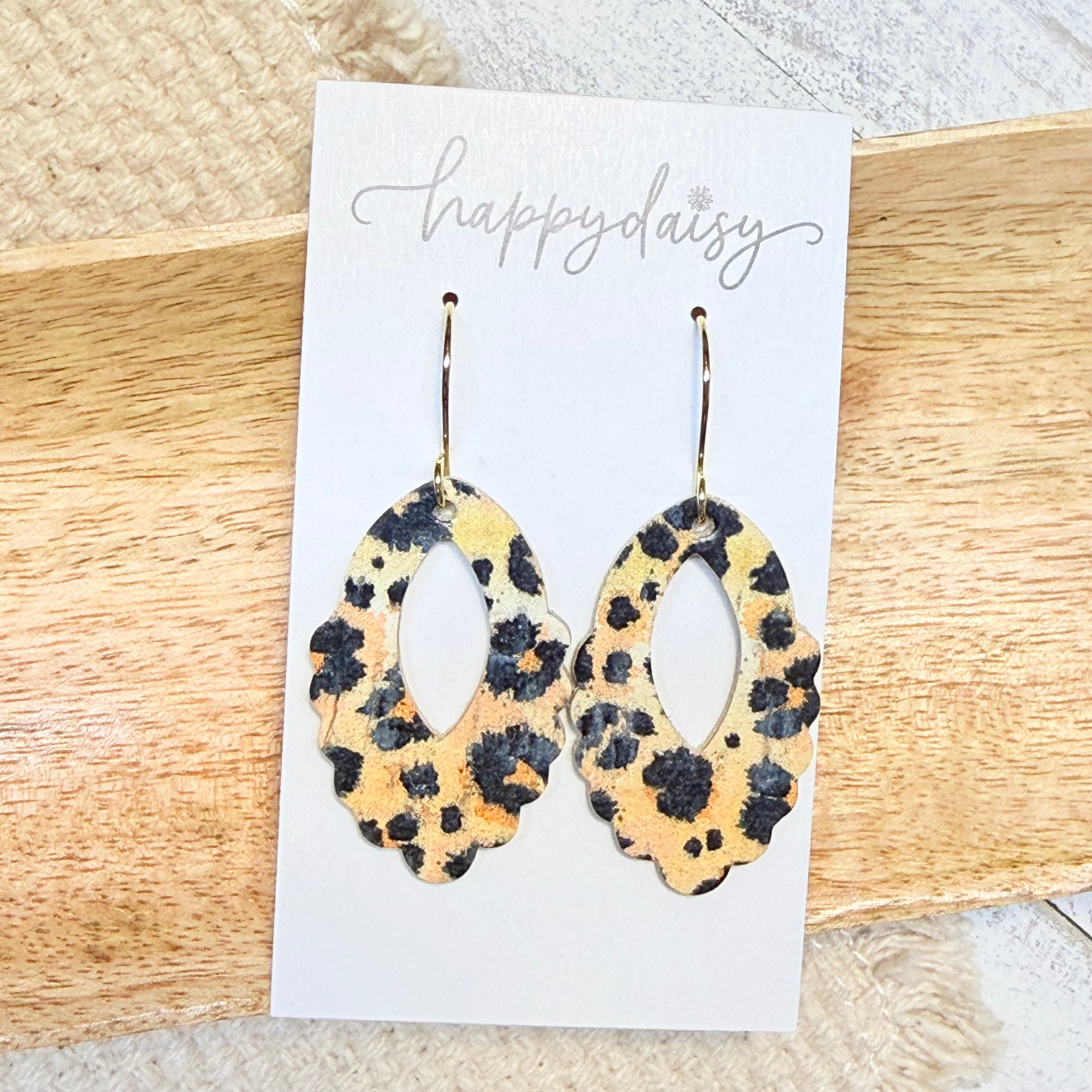 Leopard Animal Print Everly Earrings