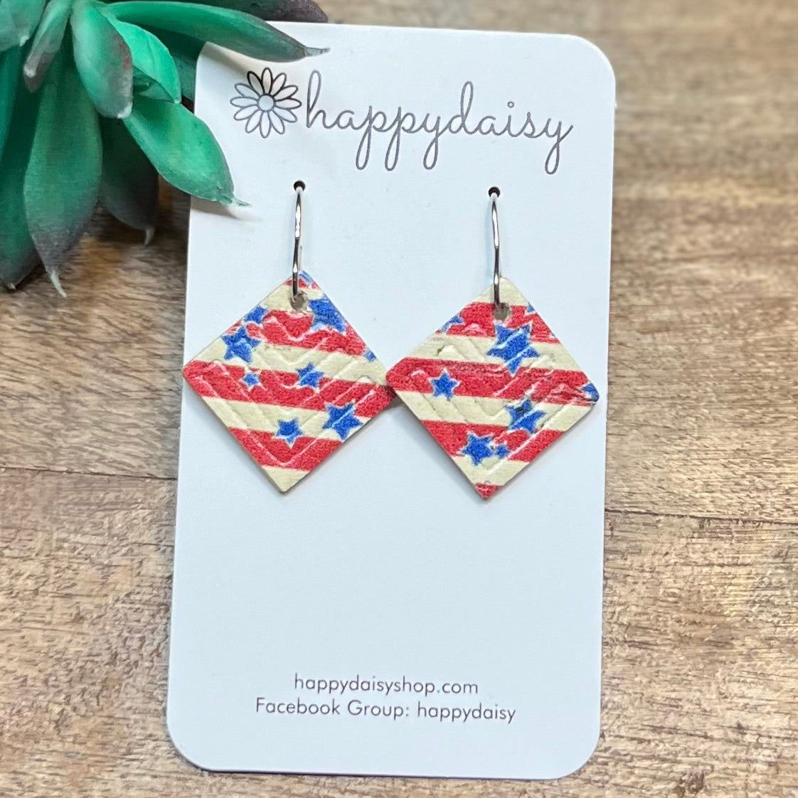 Freedom Stars Jimmie Earrings