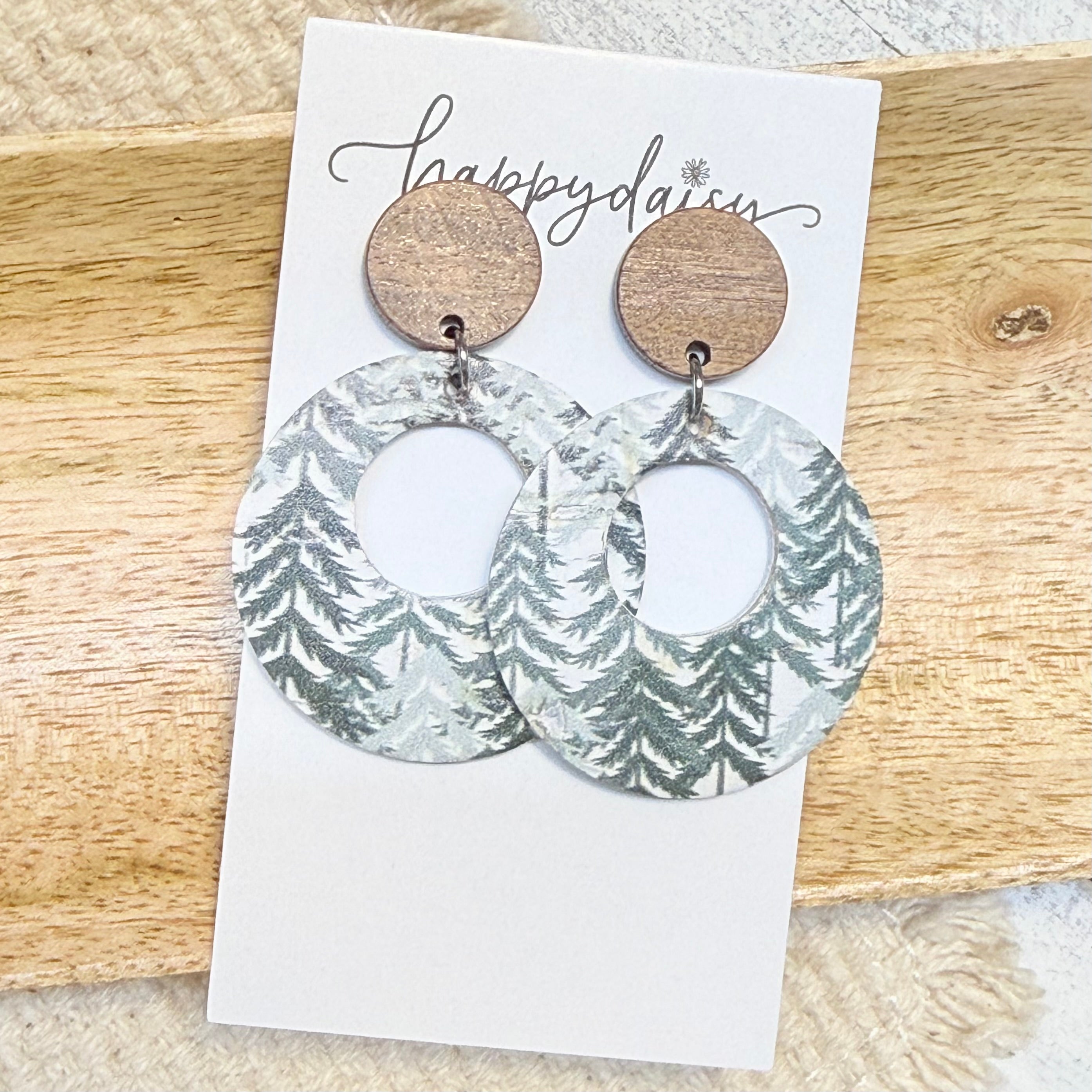 Pine Ridge Mandy Leather Earrings