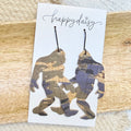 Smoky Mountain Big Foot Camo Earrings