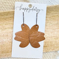 Western Cowboy Hat Leather Earrings