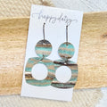 Turquoise Beachwood Lumen Earrings