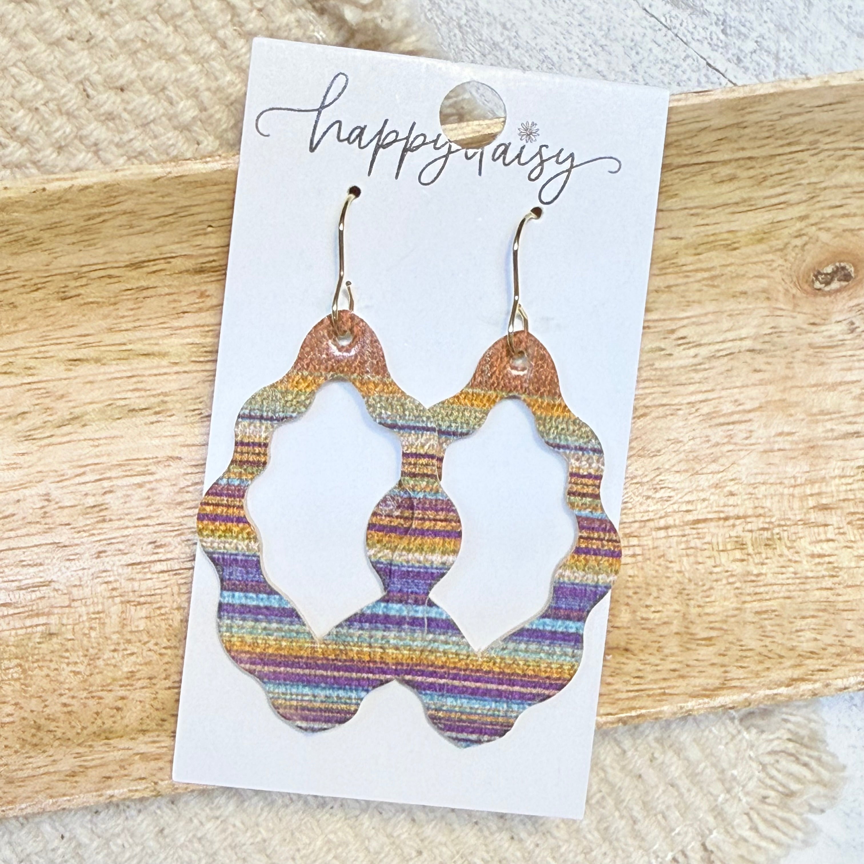Rustic Serape Waverly Earrings