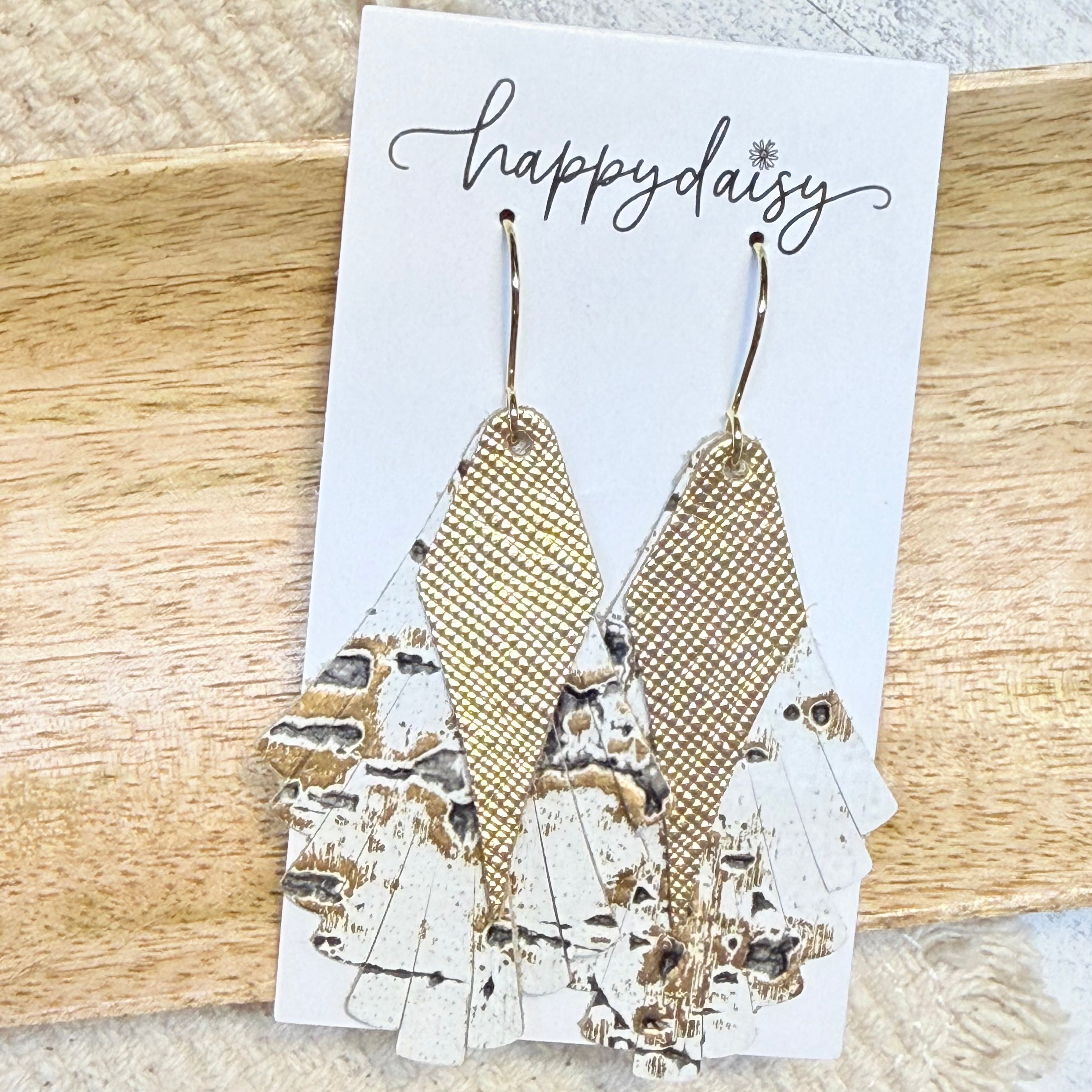 Western Wildwood Amelia Leather Earrings