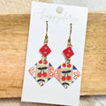 Summer Cherry Leather Jimmie Earrings